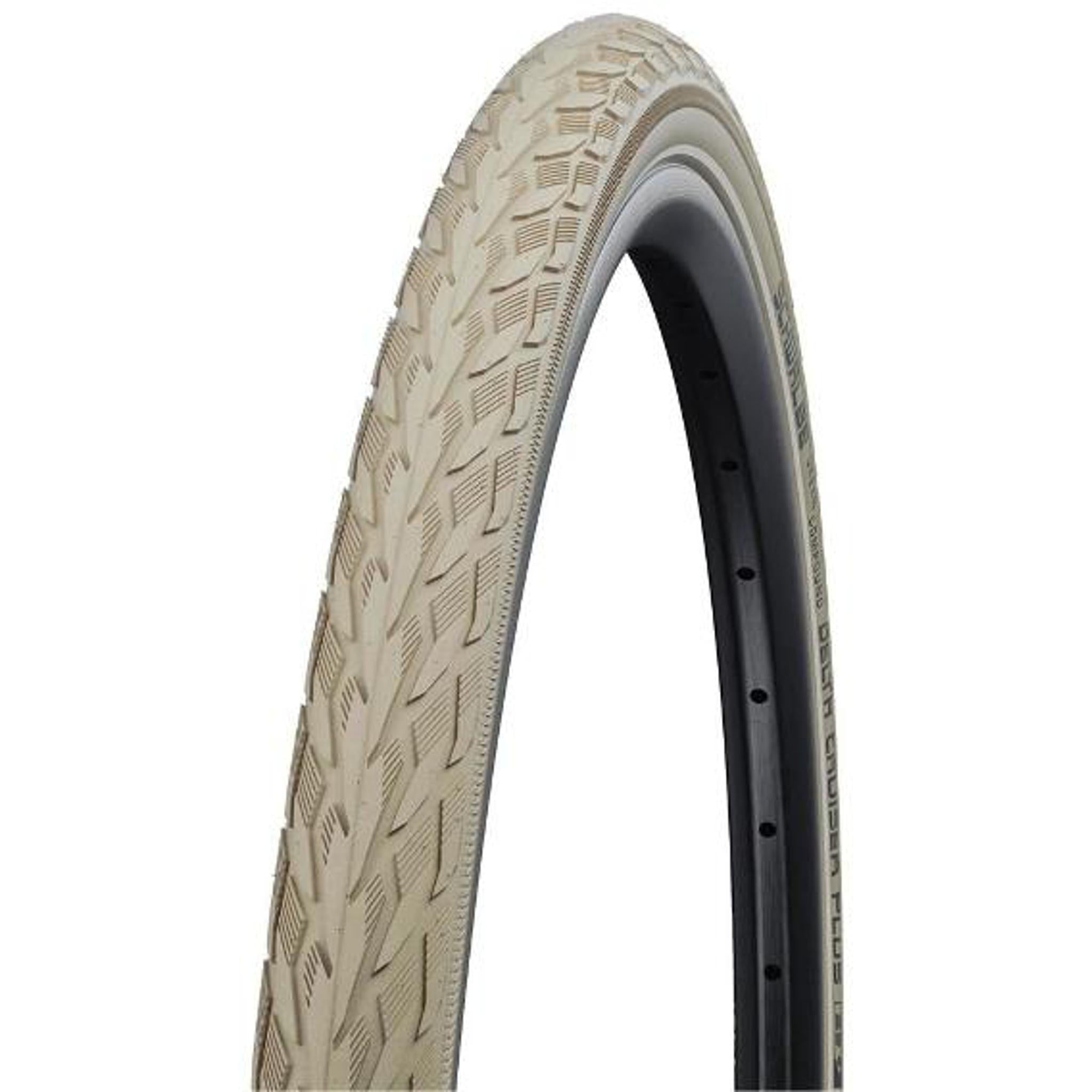 Schwalbe Delta Cruiser Plus Wire Bead Hybrid Tyre 28x1.5'' Cream