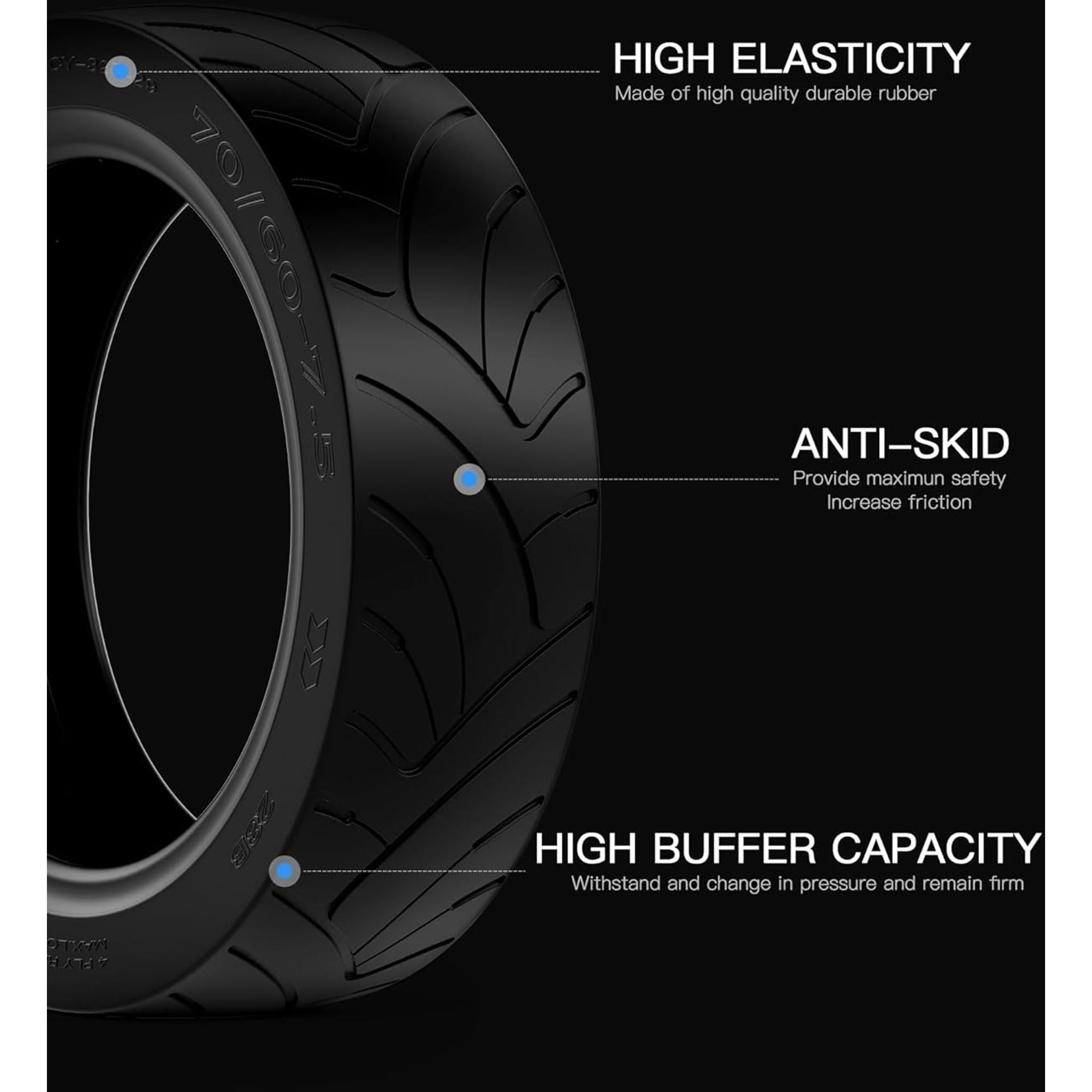 Segway Max G3 Tubeless E-Scooter Tyre 70/60-7.5