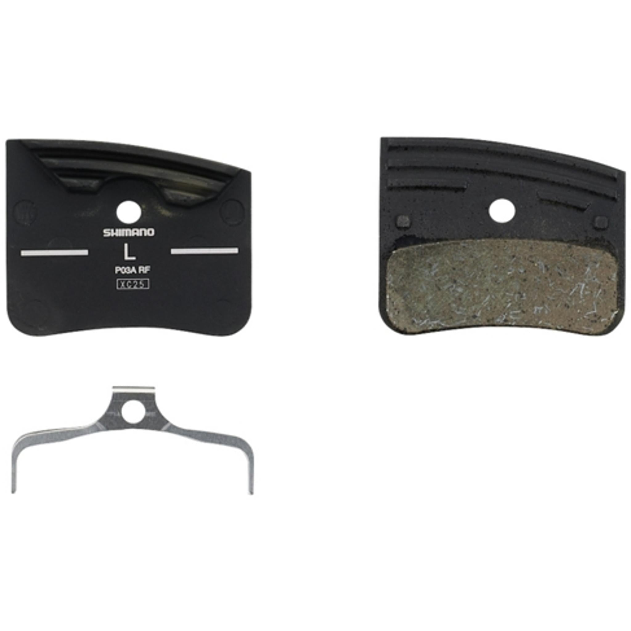 Shimano BP-P03A-RF Resin Disc Brake Pads with Cooling Fins Pair