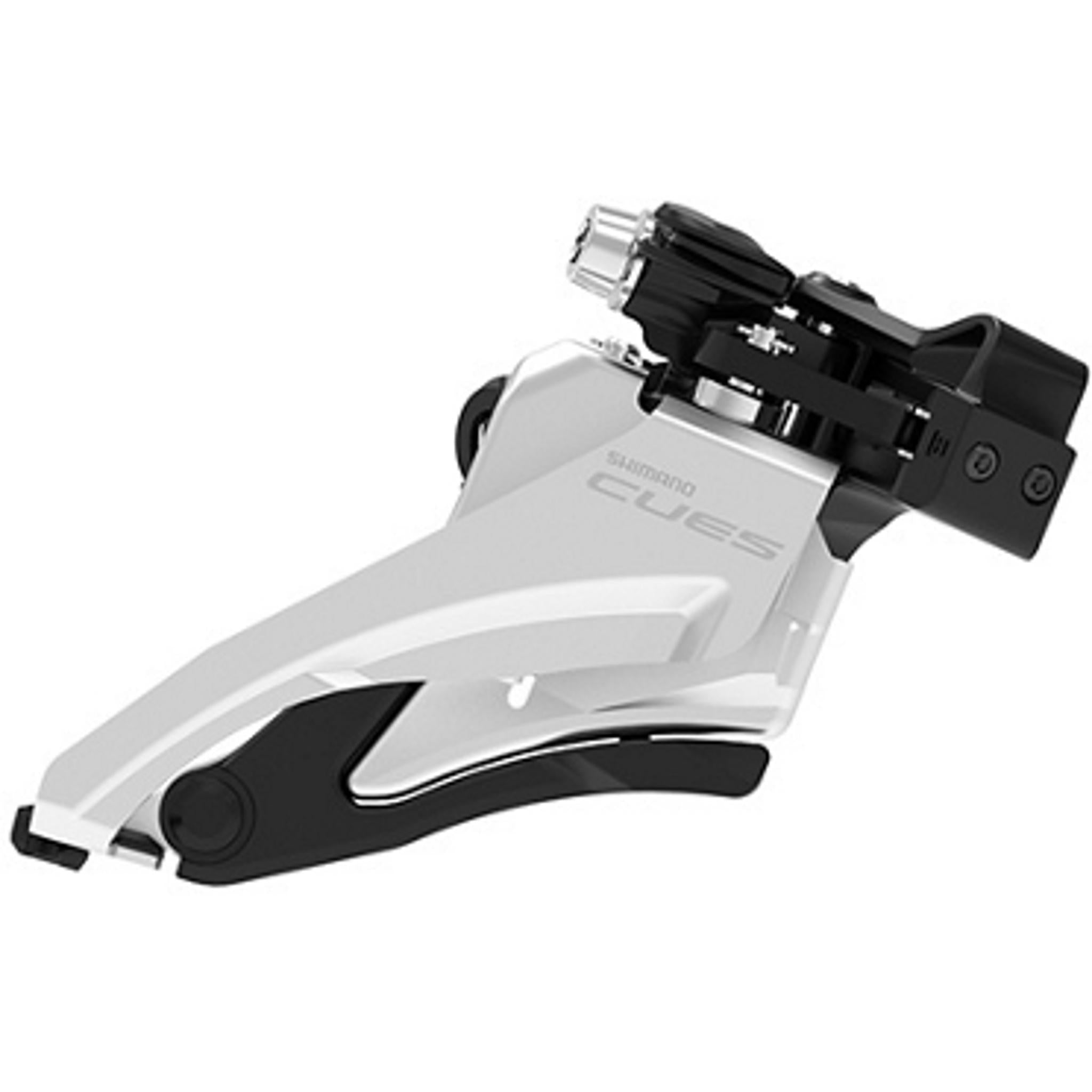 Shimano CUES FD-U4000-M 2x9/10-Speed Mid Clamp Front Derailleur (Side-Swing)
