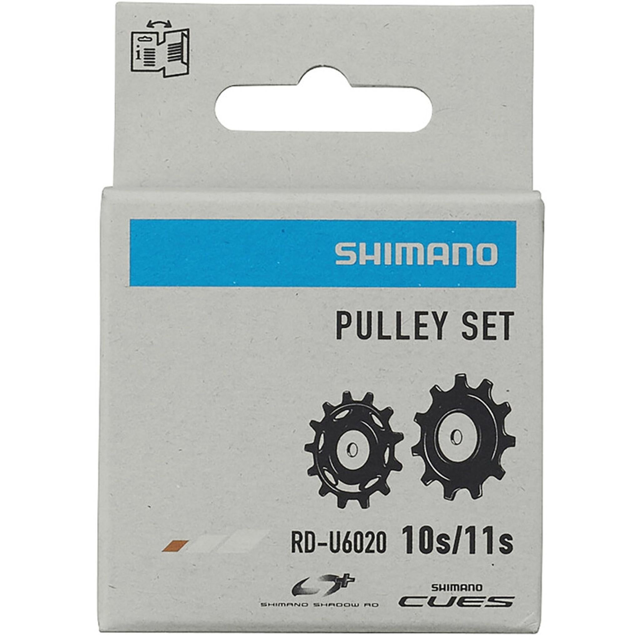 Shimano CUES RD-U6020 10/11-Speed Rear Derailleur Tension & Guide Pulley Set
