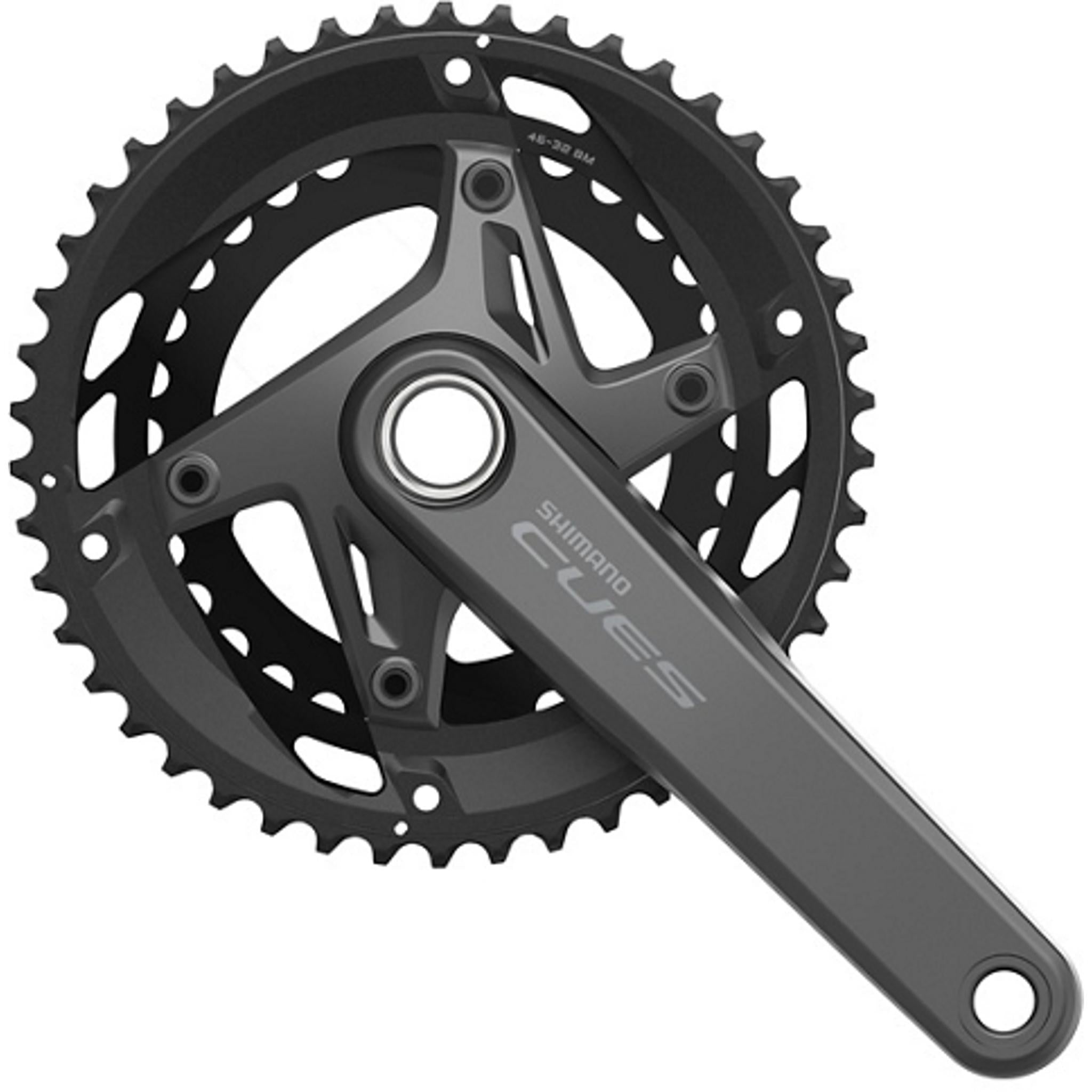 Shimano Cues FC-U6010-2 Hollowtech II 11-Speed Hybrid Crankset 46-32T 170mm