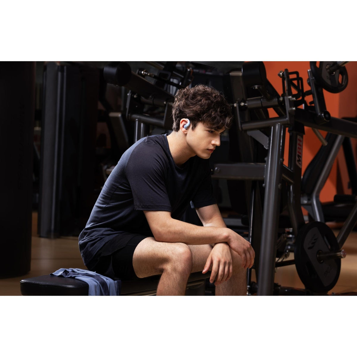 Shokz OpenFit AIR 2 True Wireless Open Earbuds Ice Blue