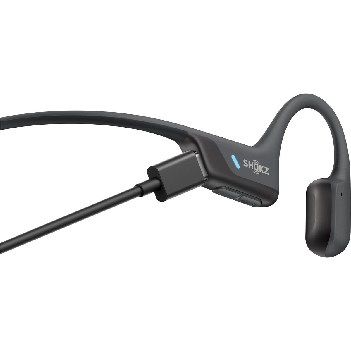 Shokz OpenRun Air 2 Mini Open-Ear Bluetooth Headphones Black