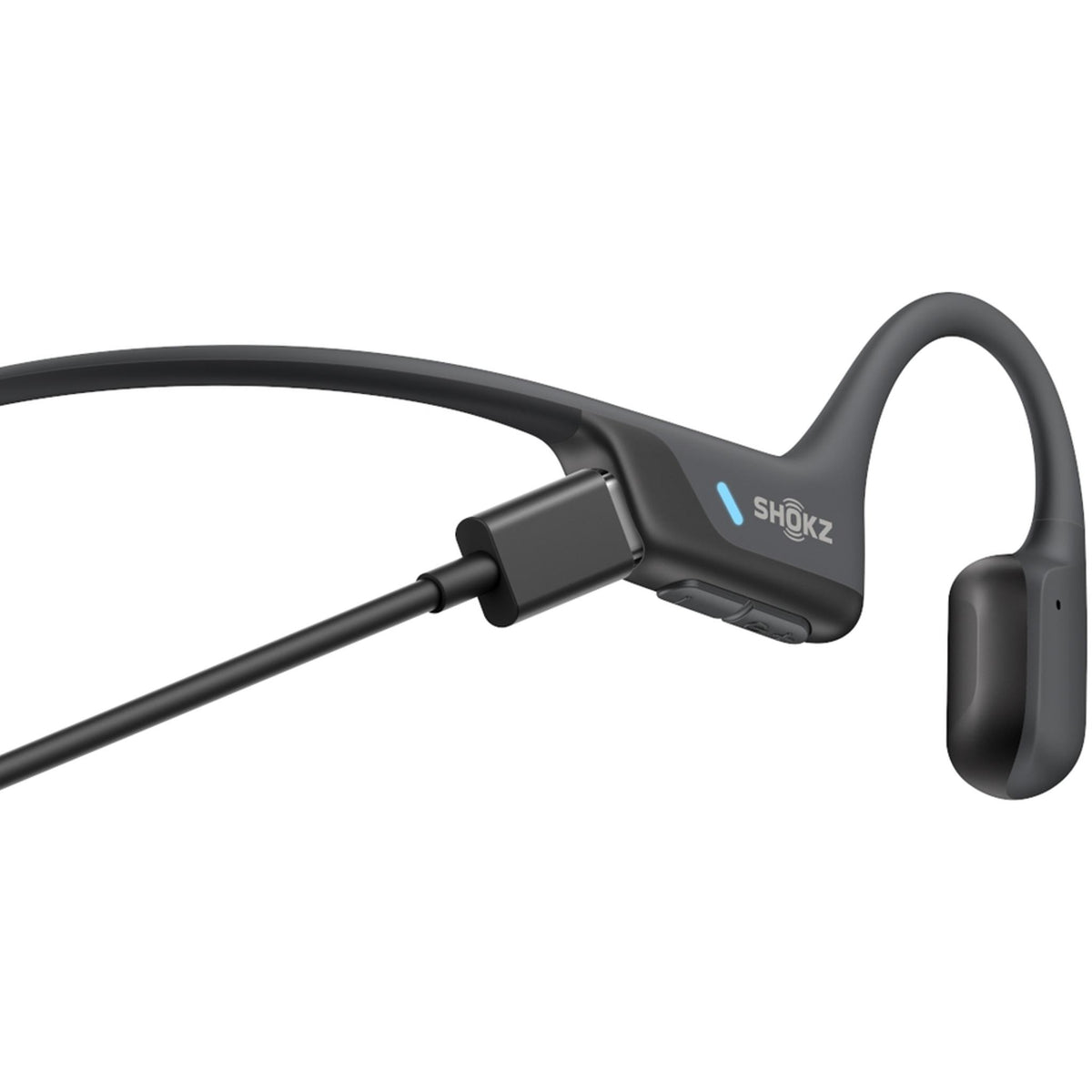 Shokz OpenRun Air 2 Open-Ear Bluetooth Headphones Black
