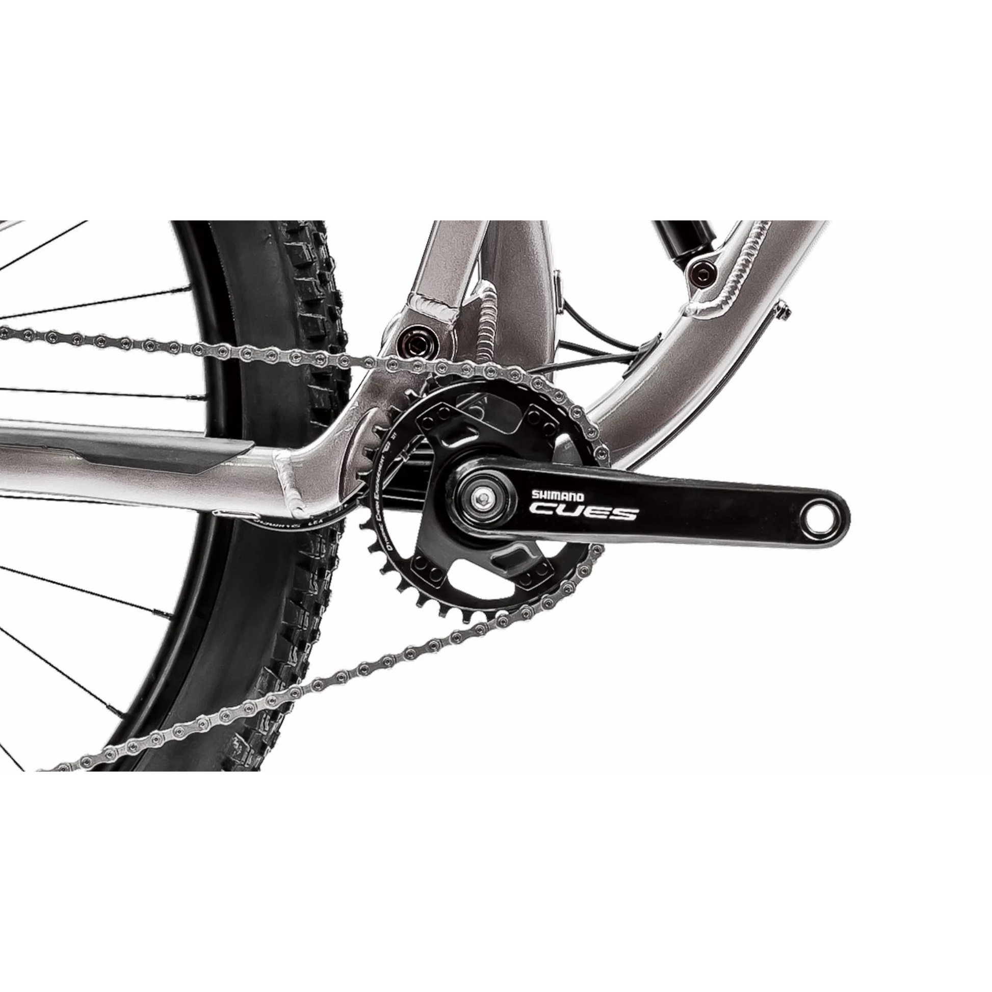 Silverback SE Trail 10 Trail Bike Gloss Moondust Metallic/Matt Black