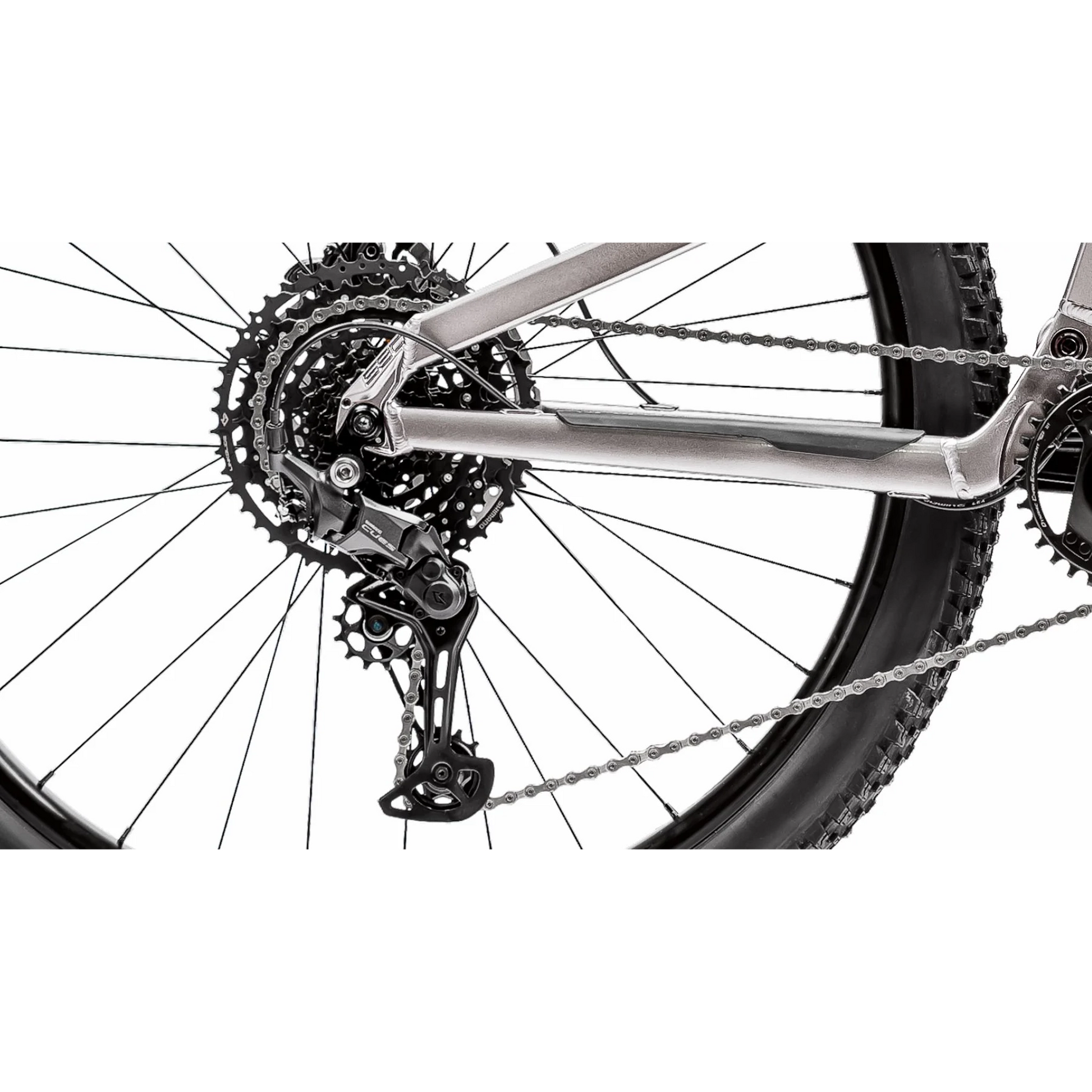 Silverback SE Trail 10 Trail Bike Gloss Moondust Metallic/Matt Black