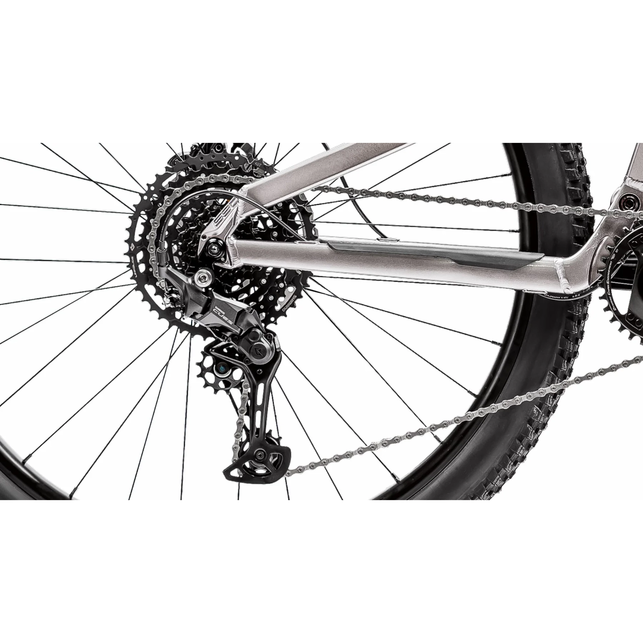 Silverback SE Trail 10 Trail Bike Gloss Moondust Metallic/Matt Black