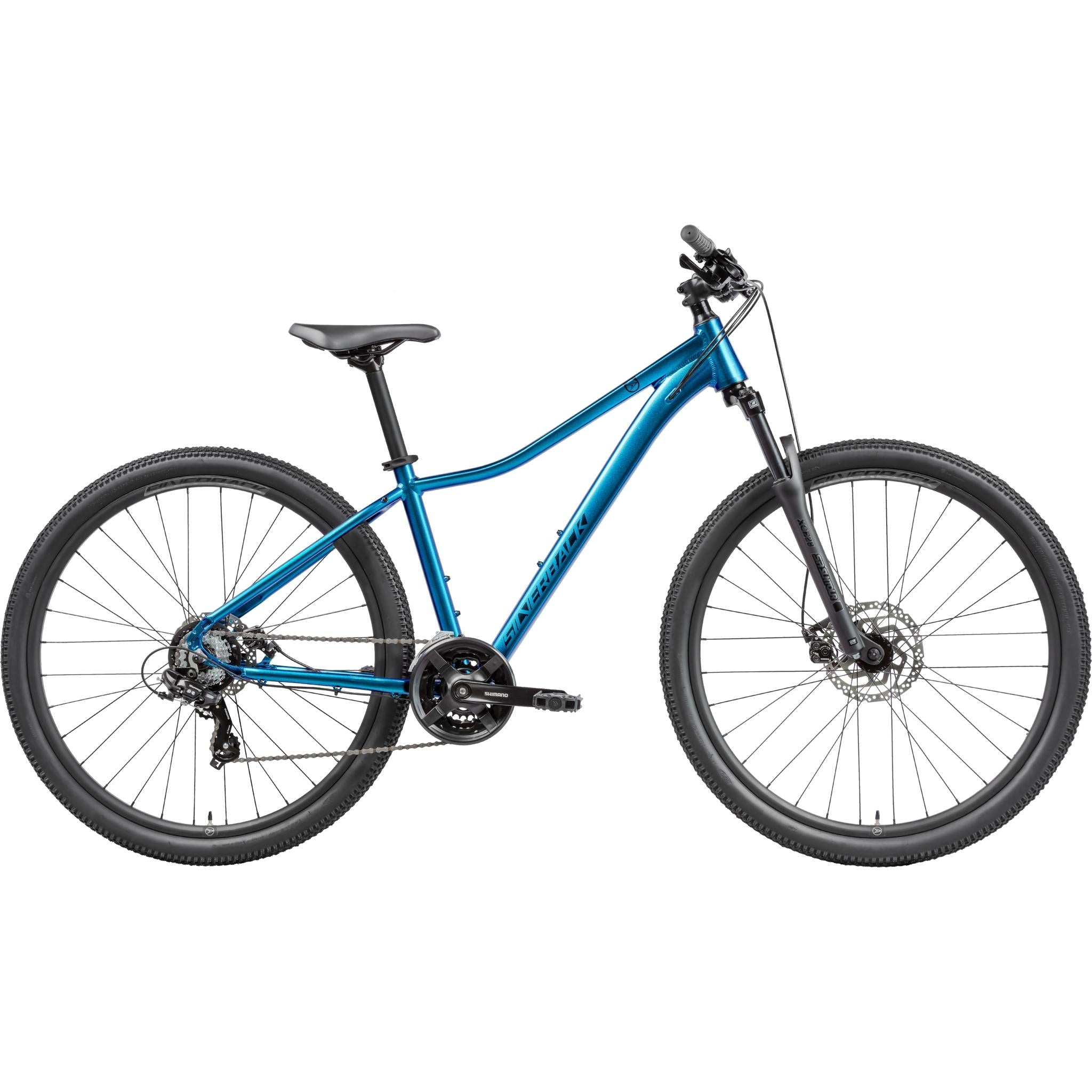 Silverback SE Series 7 Hardtail Mountain Bike Carribean Blue