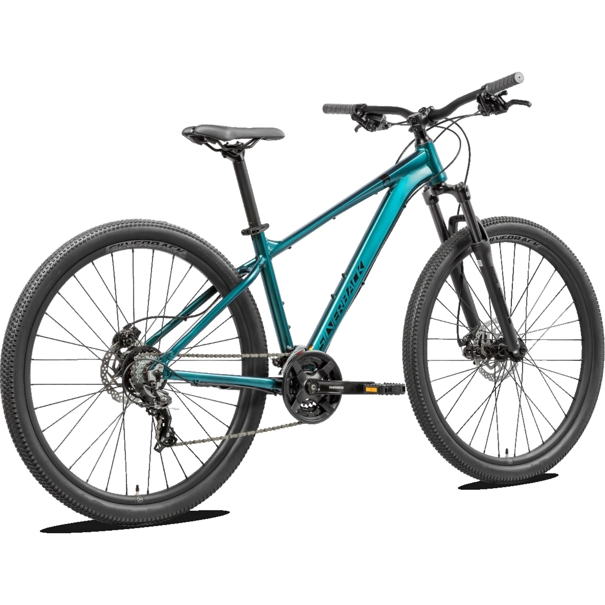 Silverback SE Series 7 Hardtail Mountain Bike Emerald Metallic