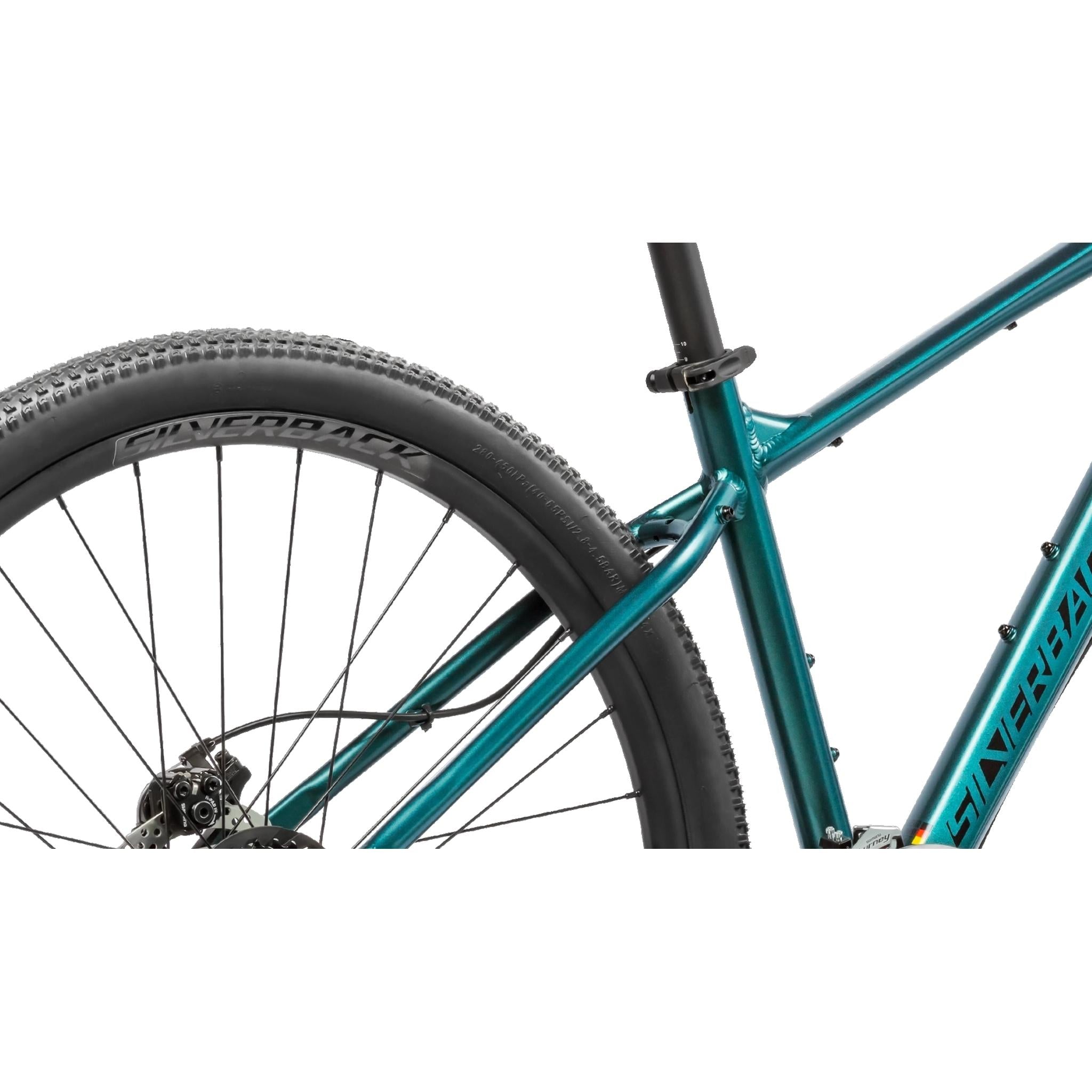 Silverback SE Series 7 Hardtail Mountain Bike Emerald Metallic