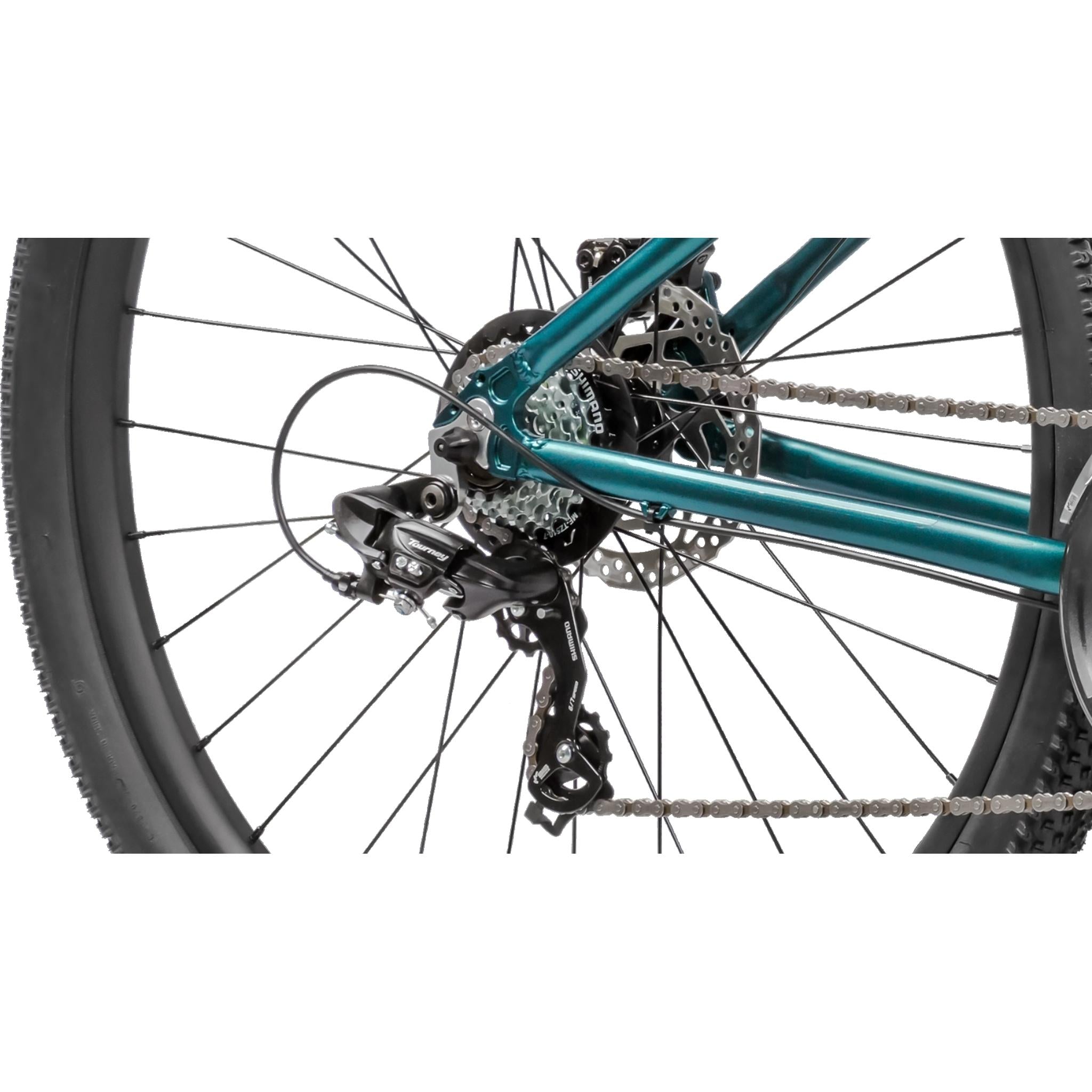 Silverback SE Series 7 Hardtail Mountain Bike Emerald Metallic