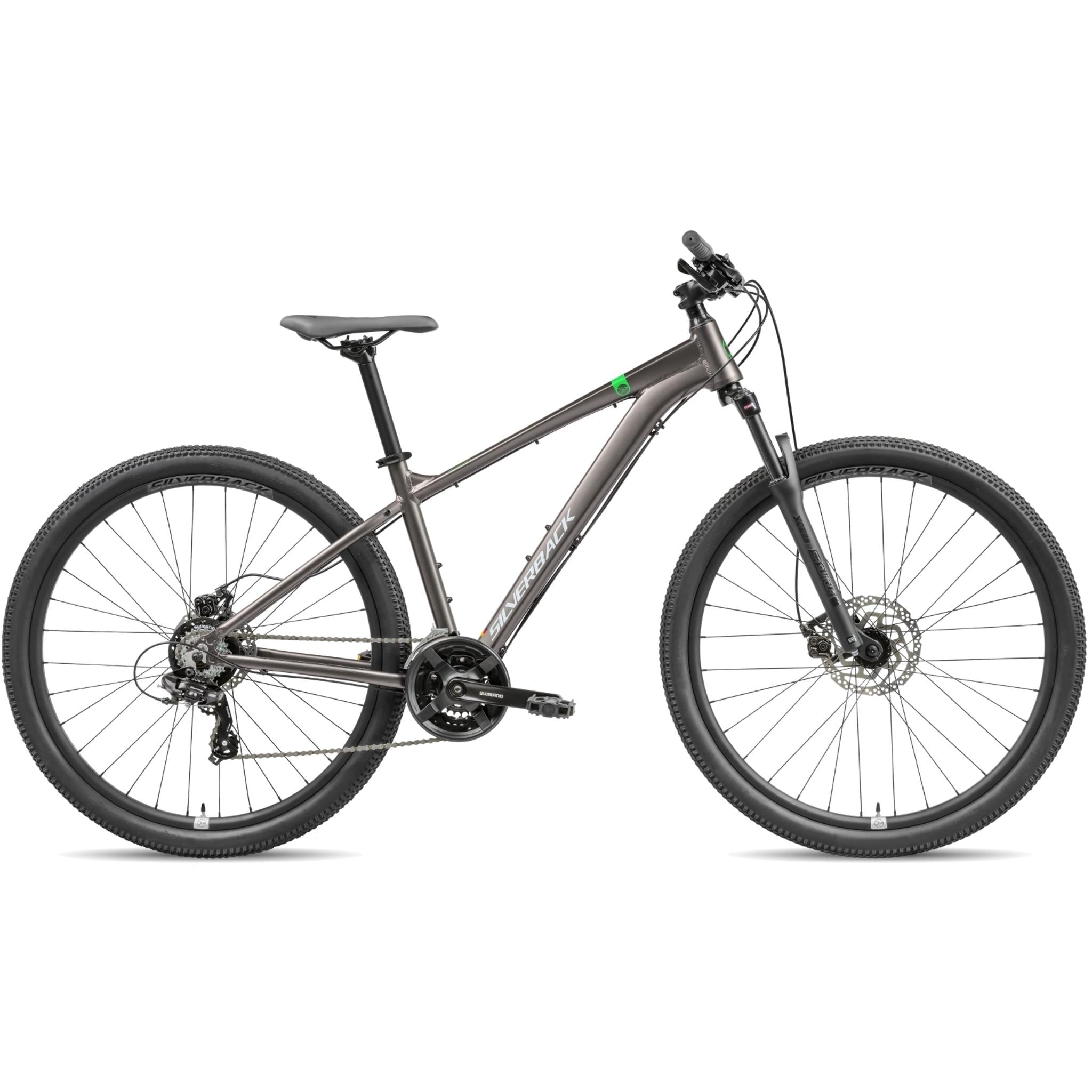 Silverback SE Series 7 Hardtail Mountain Bike Thunder Grey