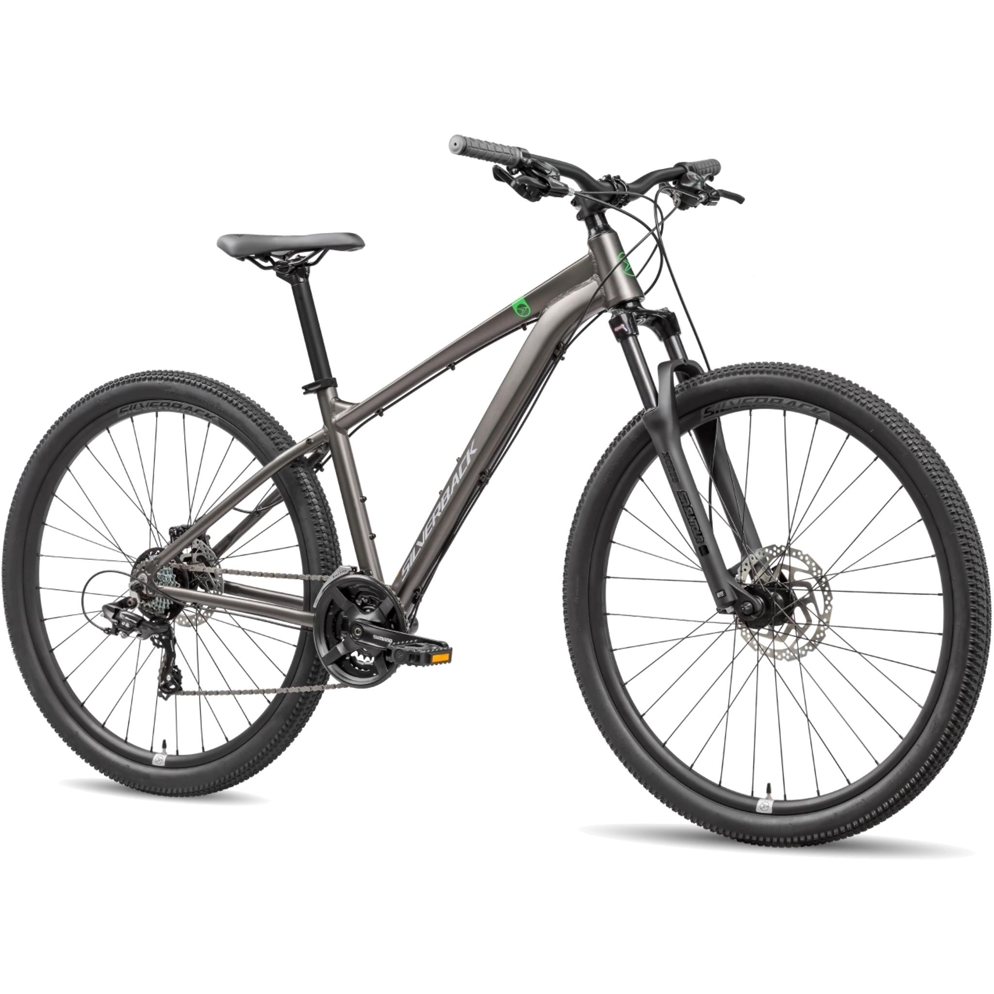 Silverback SE Series 7 Hardtail Mountain Bike Thunder Grey