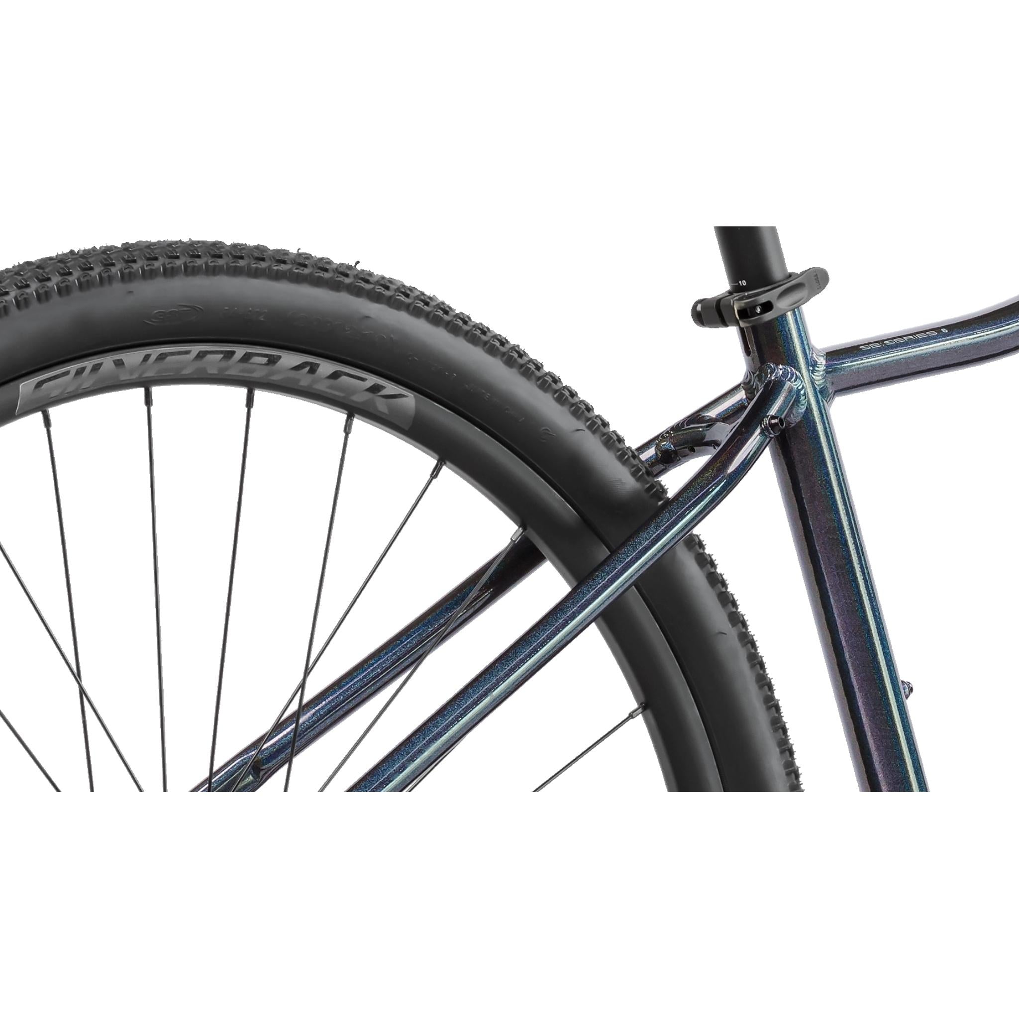 Silverback SE Series 8 Hardtail Mountain Bike Rainbow Pearl