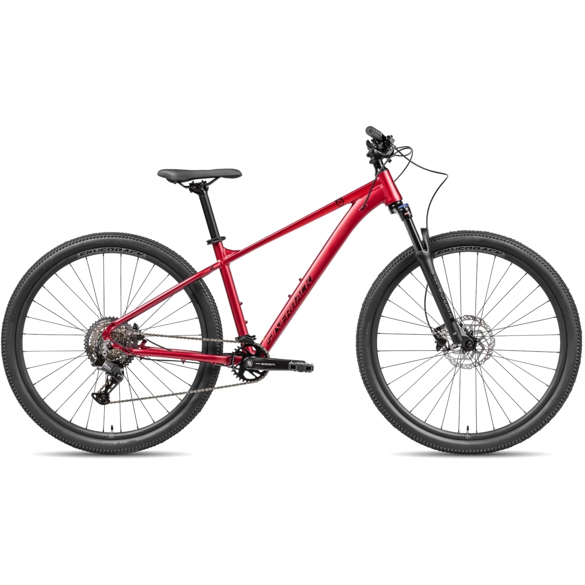 Silverback SE Series 8 Hardtail Mountain Bike Ruby Red