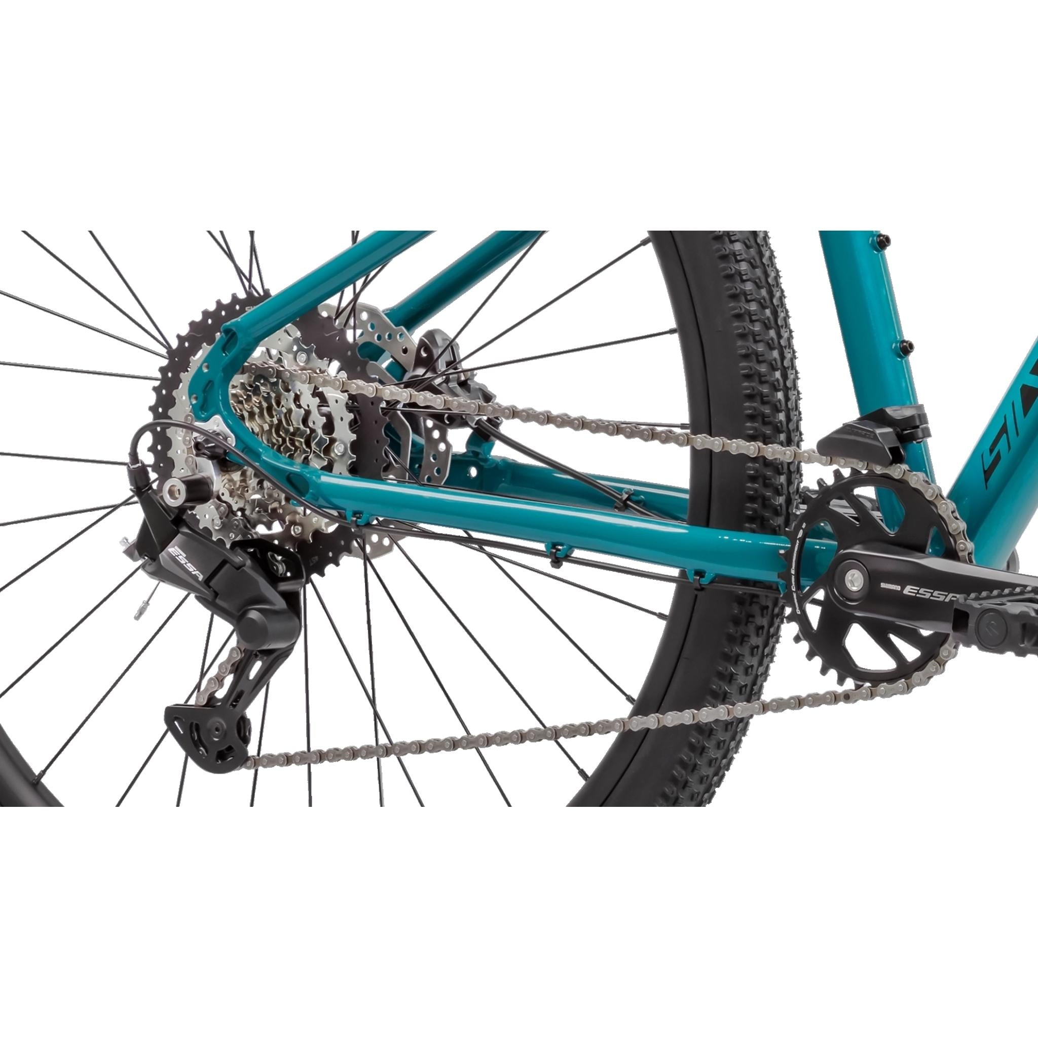 Silverback SE Series 8 Hardtail Mountain Bike Tropical Teal