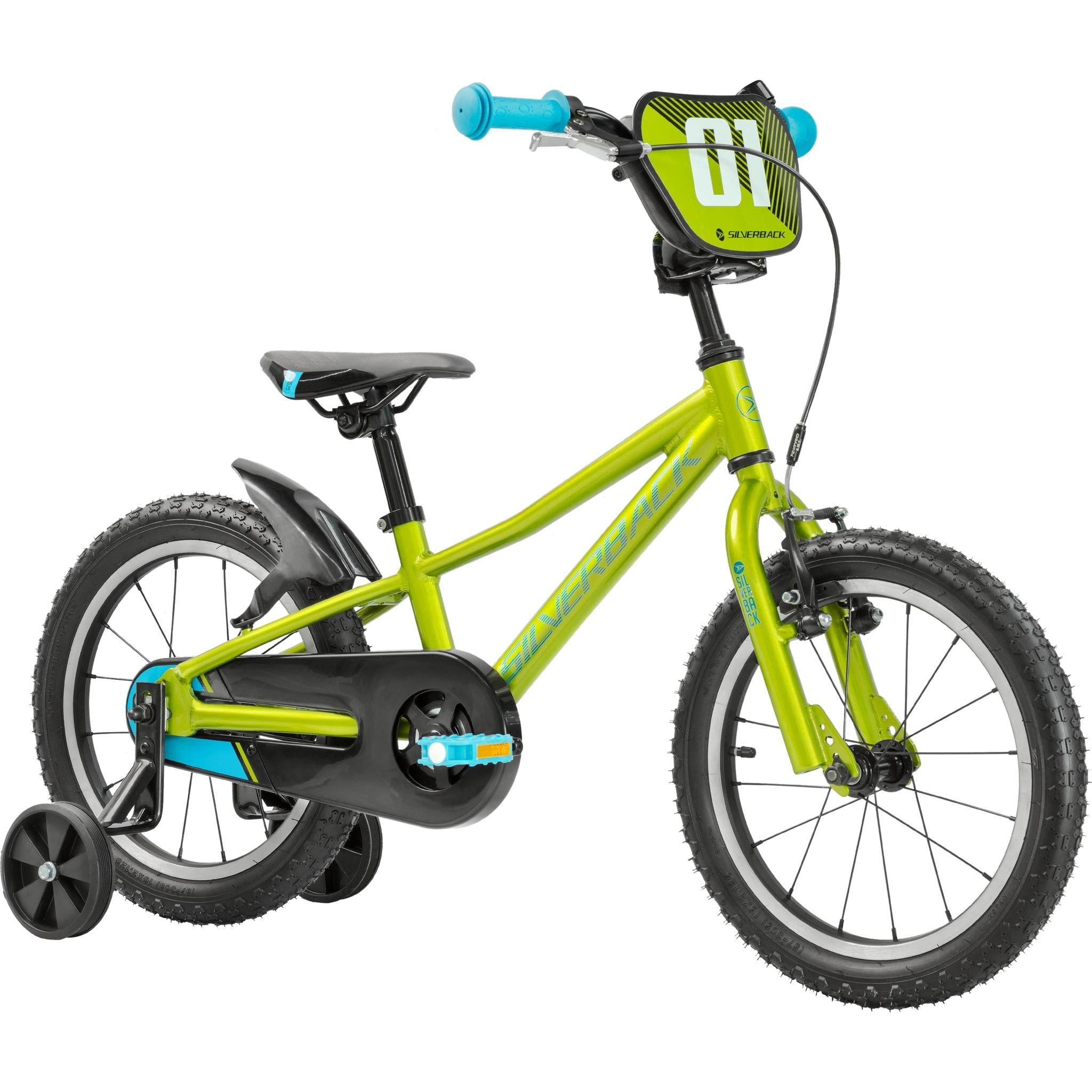 Silverback Skid 16'' Kids Bike Lemonade Lime