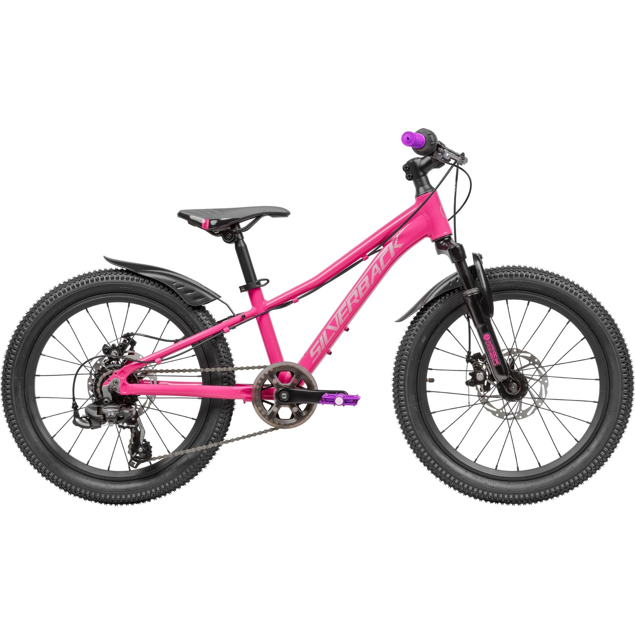 Silverback Spyke 20D - 20'' Kids Bike Crimson Red