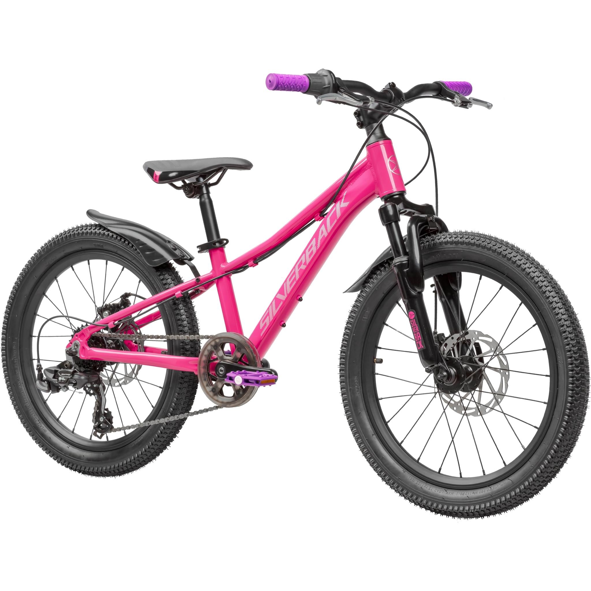 Silverback Spyke 20D - 20'' Kids Bike Crimson Red