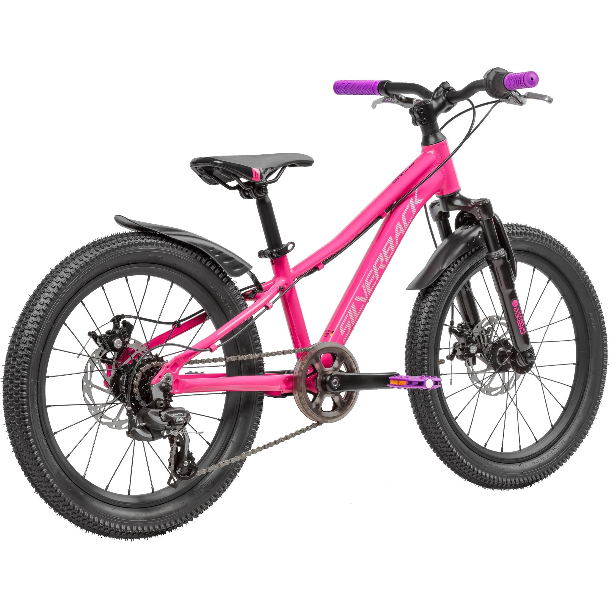 Silverback Spyke 20D - 20'' Kids Bike Crimson Red