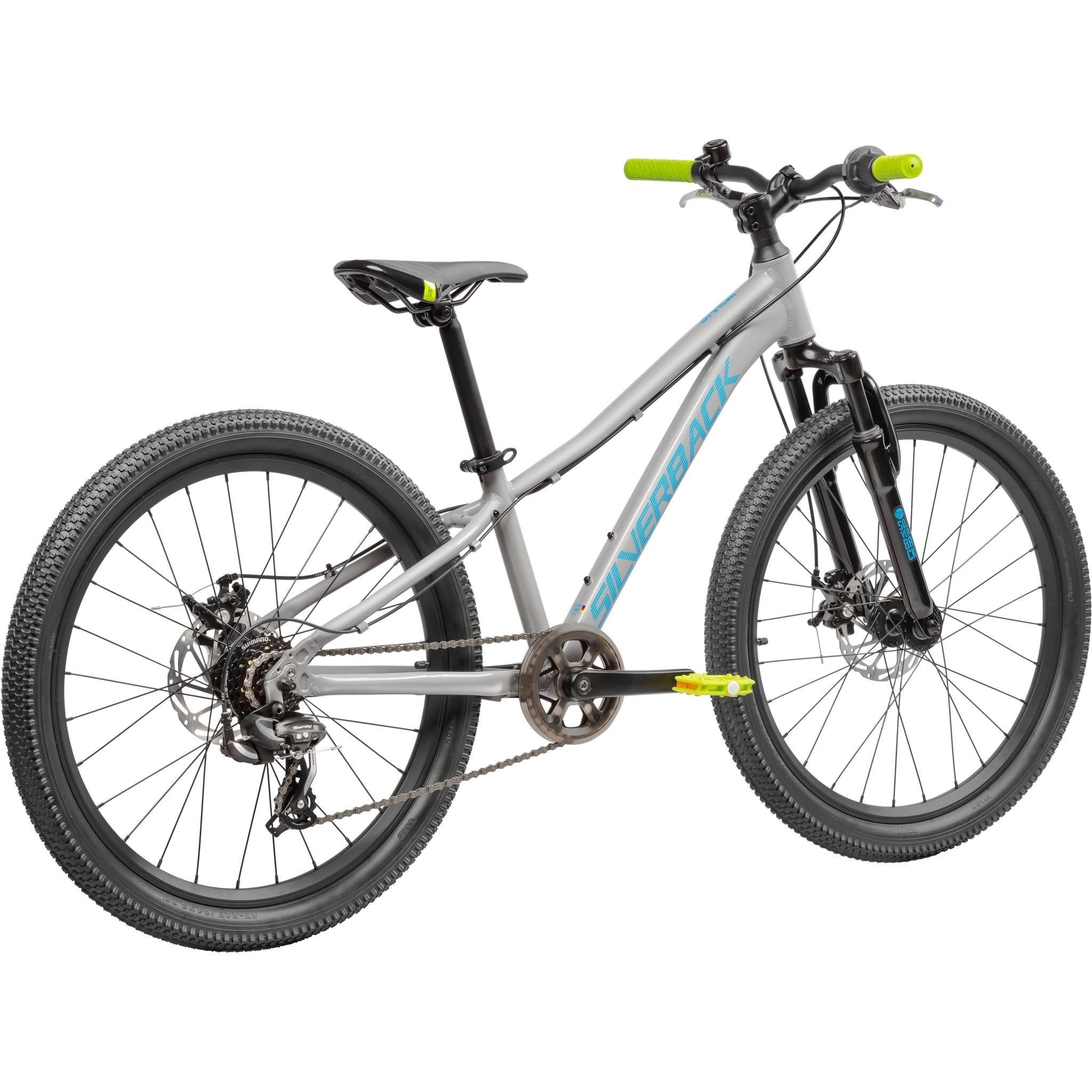 Silverback Spyke 24D - 24'' Kids Bike Battleship Grey