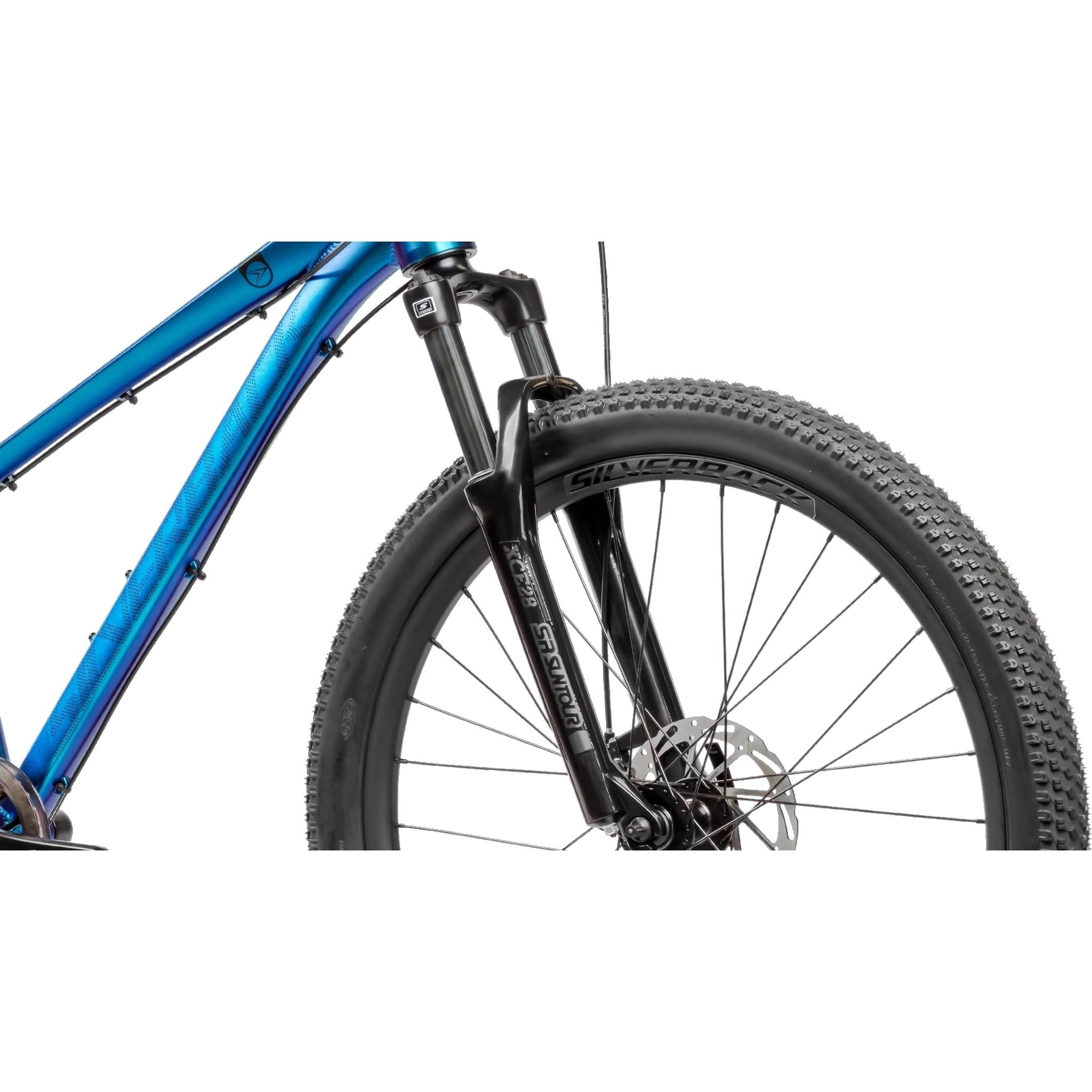 Silverback Spyke 26D 8-Speed Kids Mountain Bike Caribbean Blue