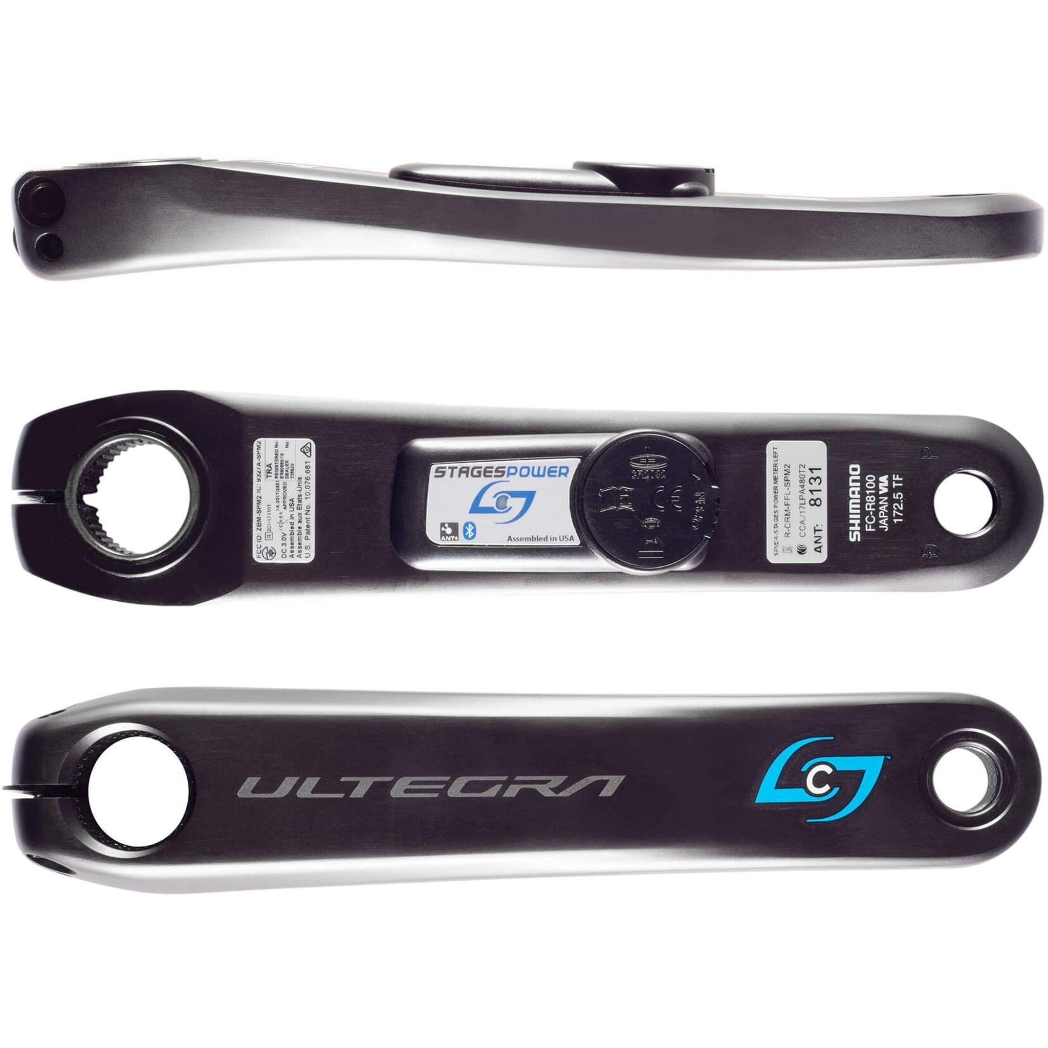 Stages Power L Shimano Ultegra R8100 Left Power Meter Crank Arm 170mm