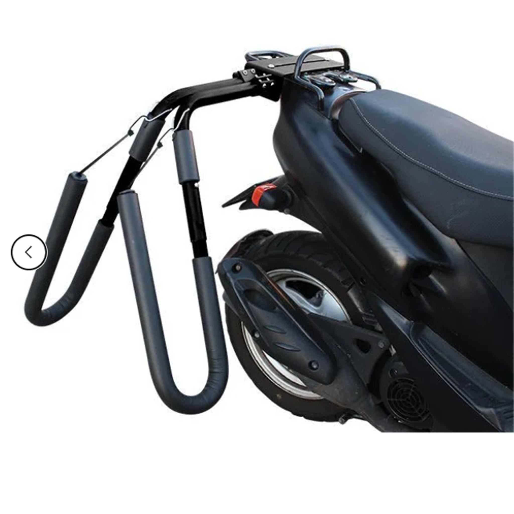 Stowaway Flat Top Rear Scooter Mounted Surfboard Rack
