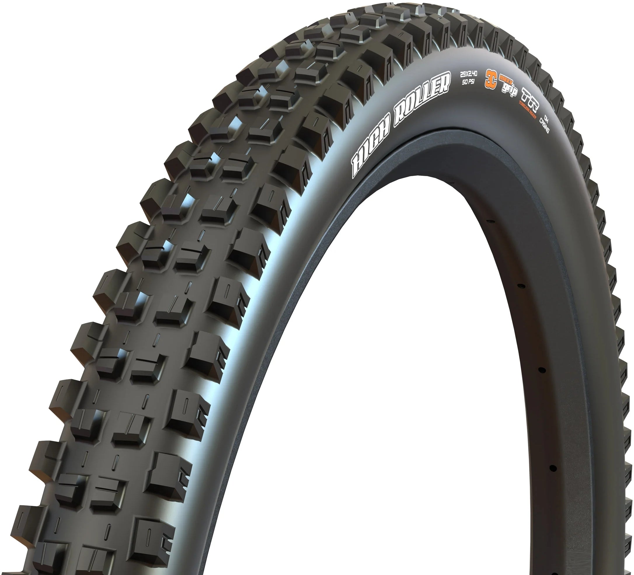 Maxxis High Roller III  Folding MTB Tyre EXO+ 3C MaxxGrip TR 29 x 2.40'' 60TPI