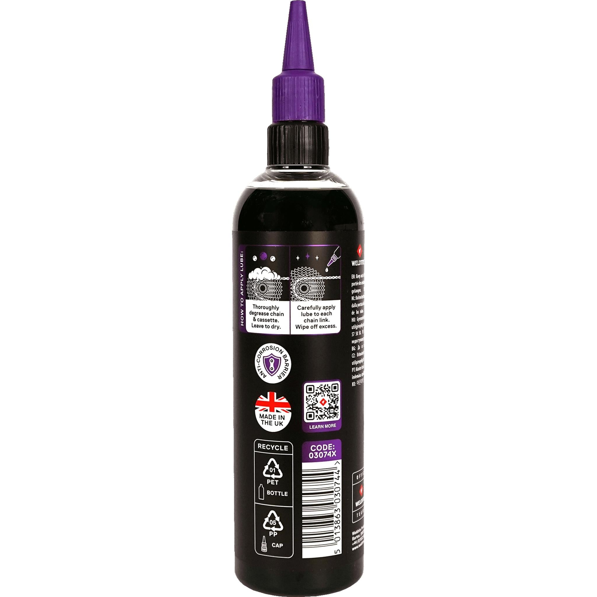 Weldtite All Weather Chain Lube with Teflon 400ml