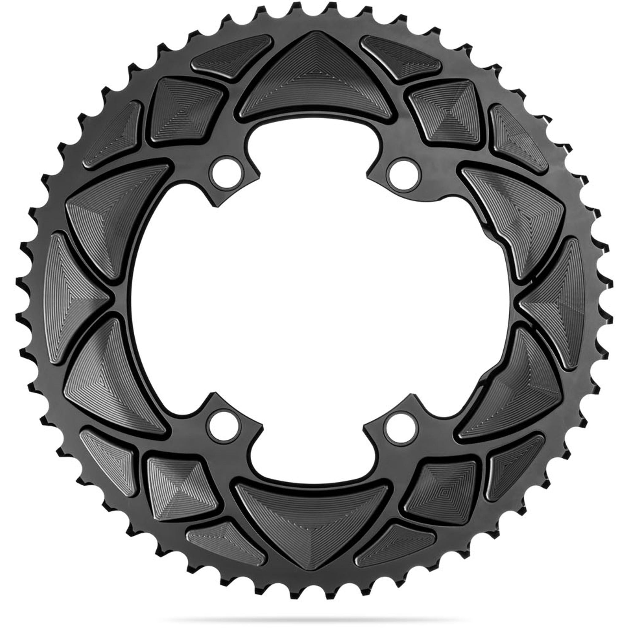 absoluteBLACK 110BCD 4-Hole 2X MTB Chainring (Shimano R9100/R8000)