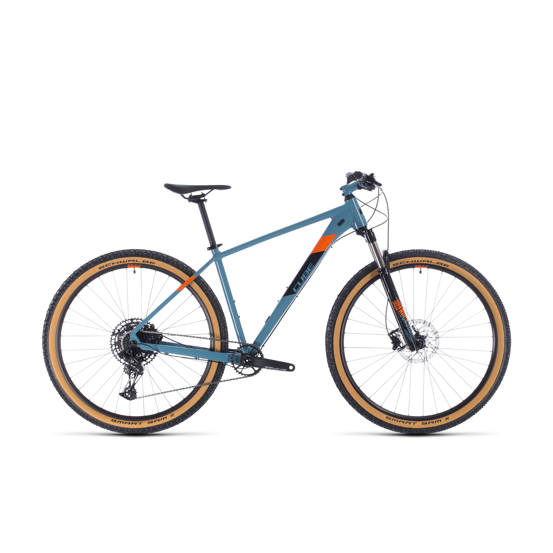 Cube Acid Mountain Bike Bluegrey/Orange