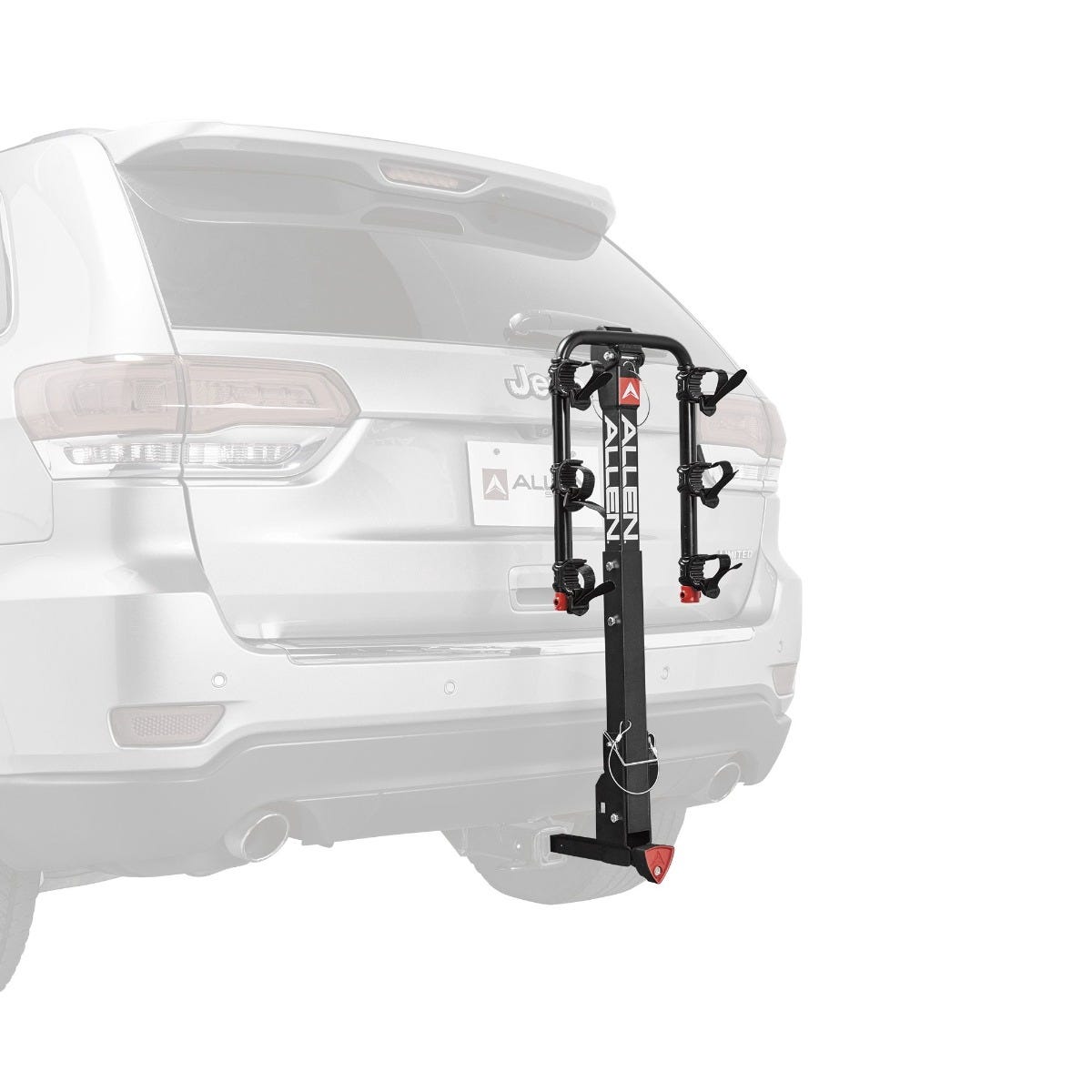 Allen Deluxe Quick Install Locking Hitch 3 Bike Rack