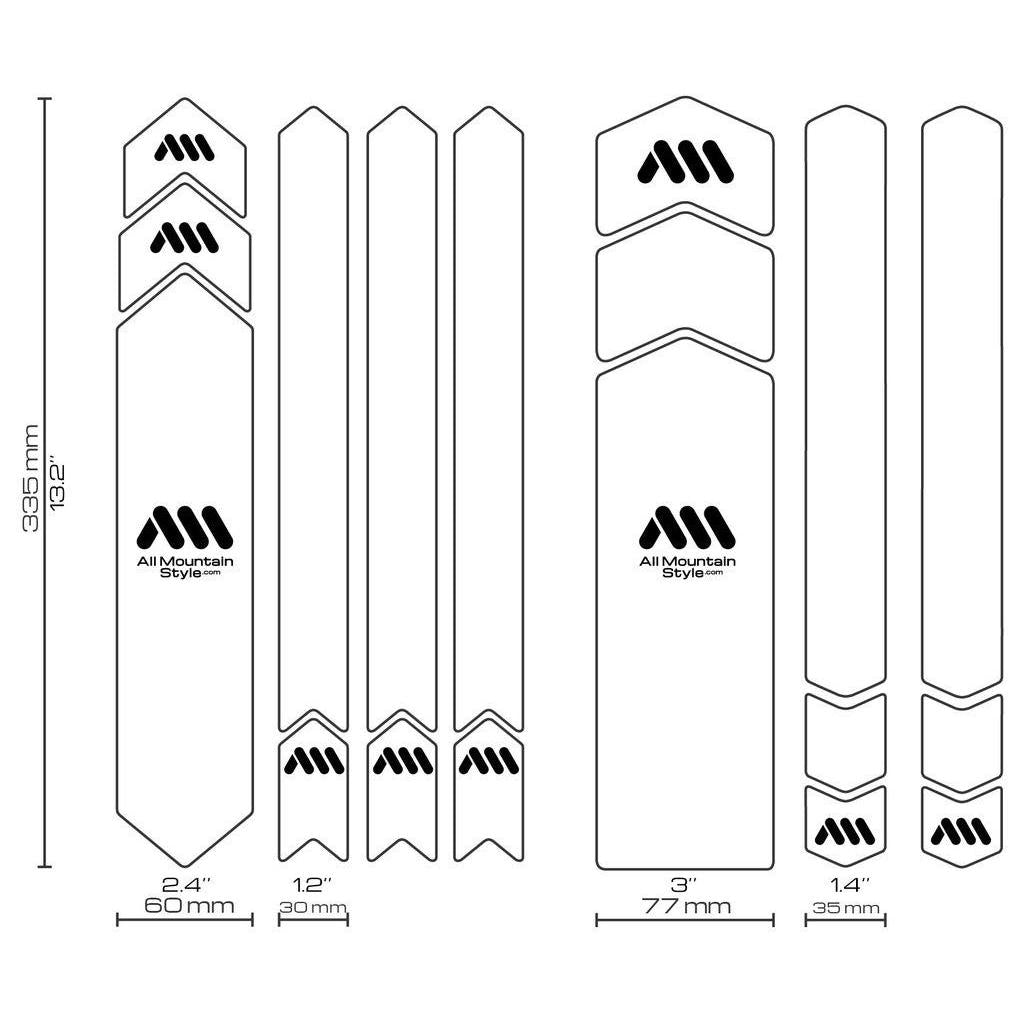 All Mountain Style Frame Guard XXL Clear/Silver