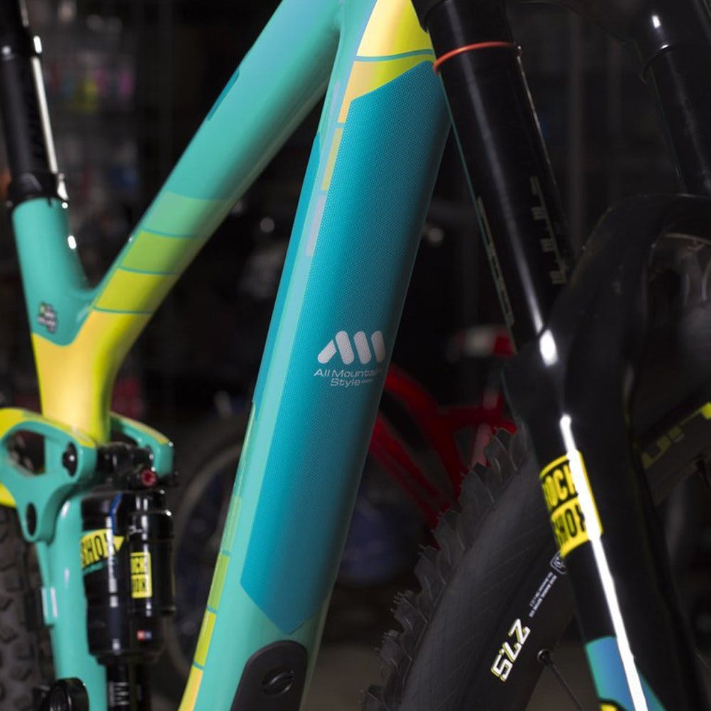 AMS Honeycomb Frame Guard XL Frame Protection Blue/White