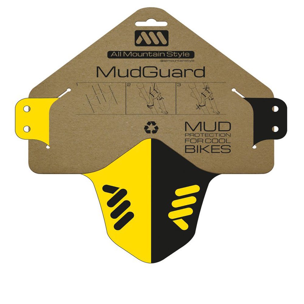 All Mountain Style Mud Guard Yellow/Black