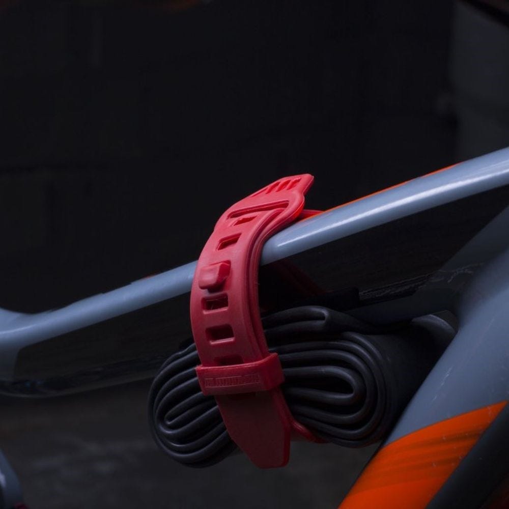 AMS OS Silicone Frame Strap Red