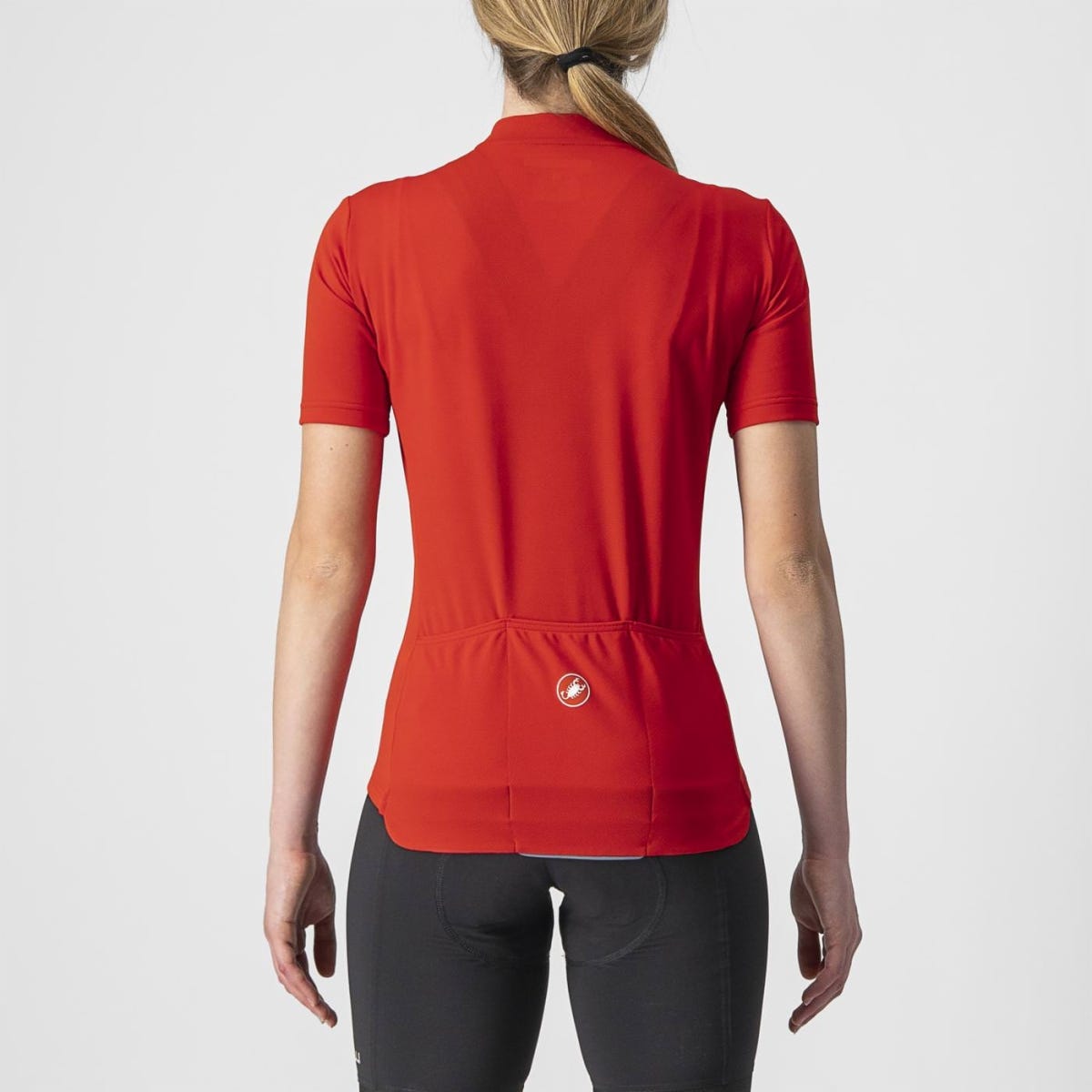 Castelli Anima 3 Women's Jersey Light Black/Red