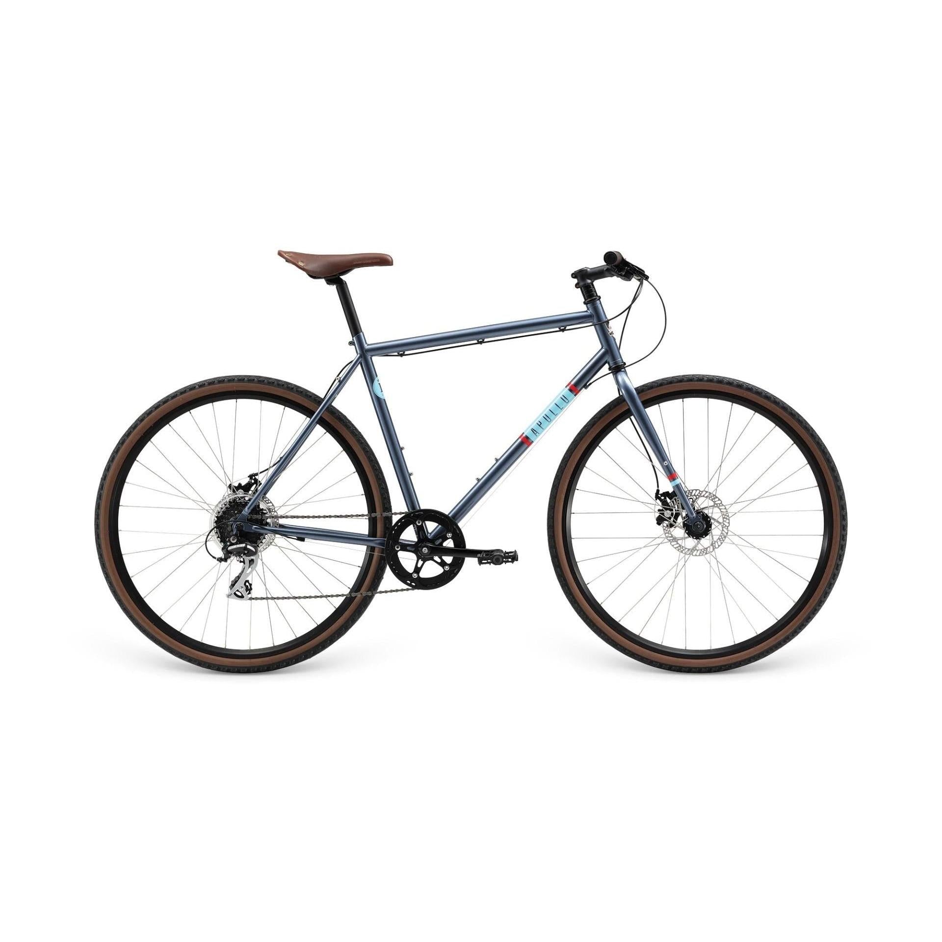 Apollo Mark II Flat Bar Road Bike Blue/Red