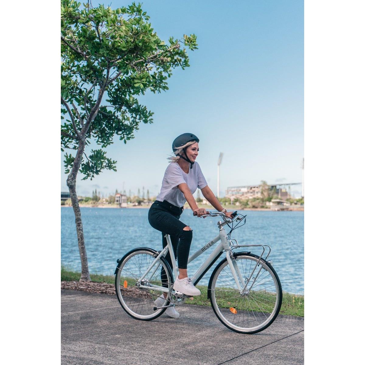 Rever Vintage Womens Electric Bike White