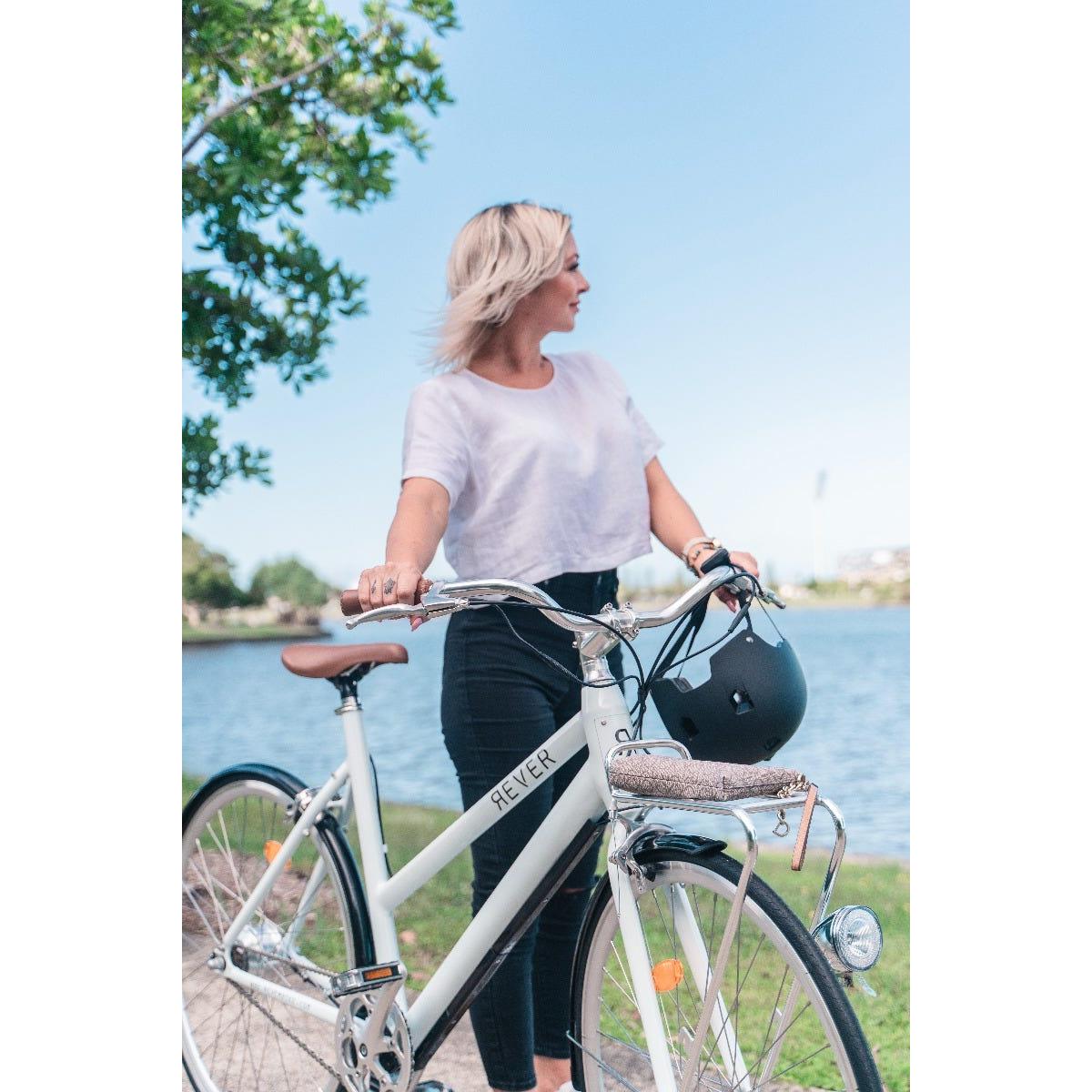 Rever Vintage Womens Electric Bike White