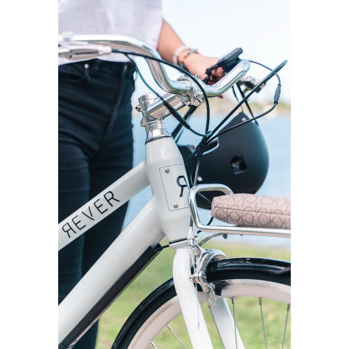 Rever Vintage Womens Electric Bike White