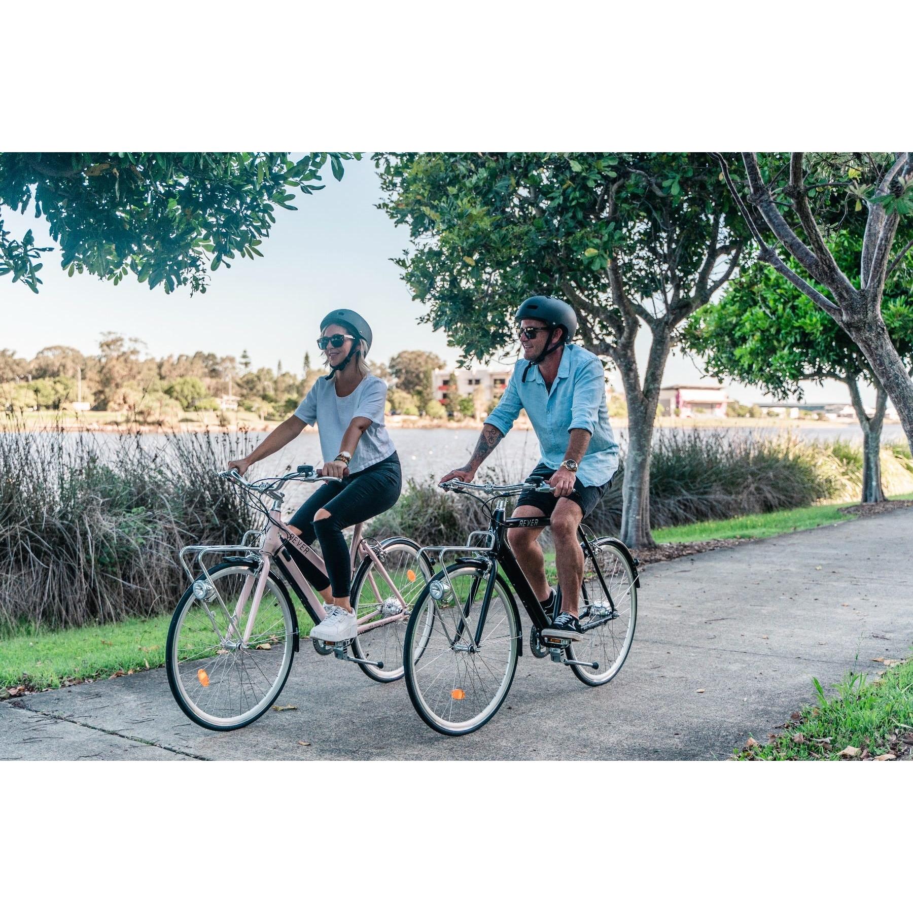 Rever Vintage Electric Bike Black