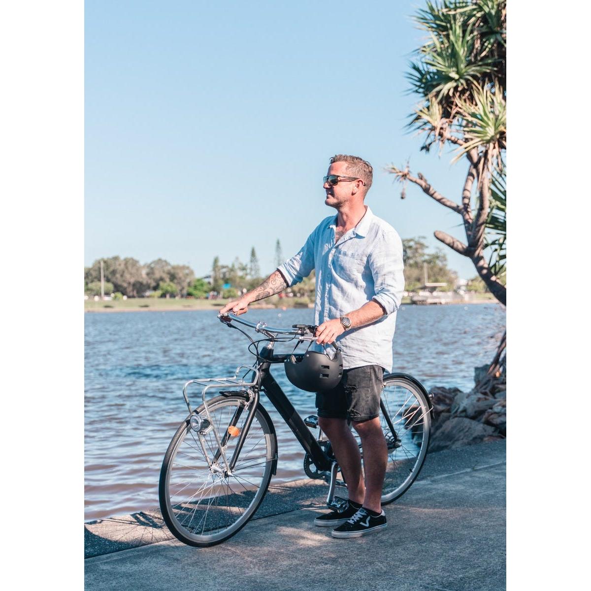 Rever Vintage Electric Bike Black