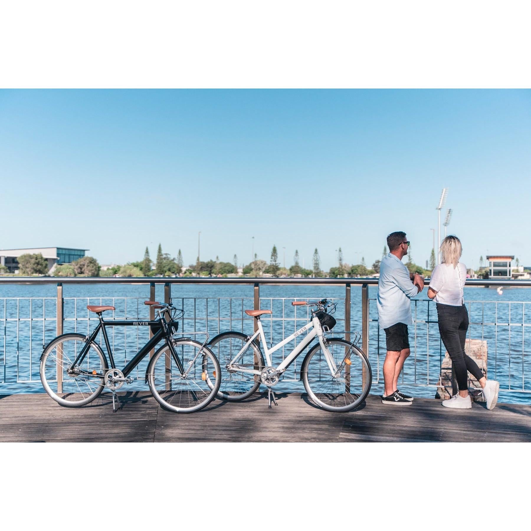Rever Vintage Womens Electric Bike White