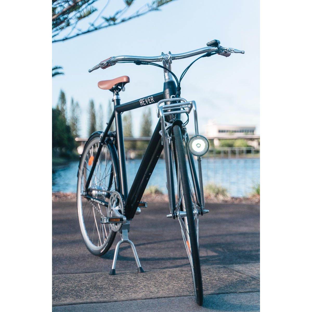 Rever Vintage Electric Bike Black