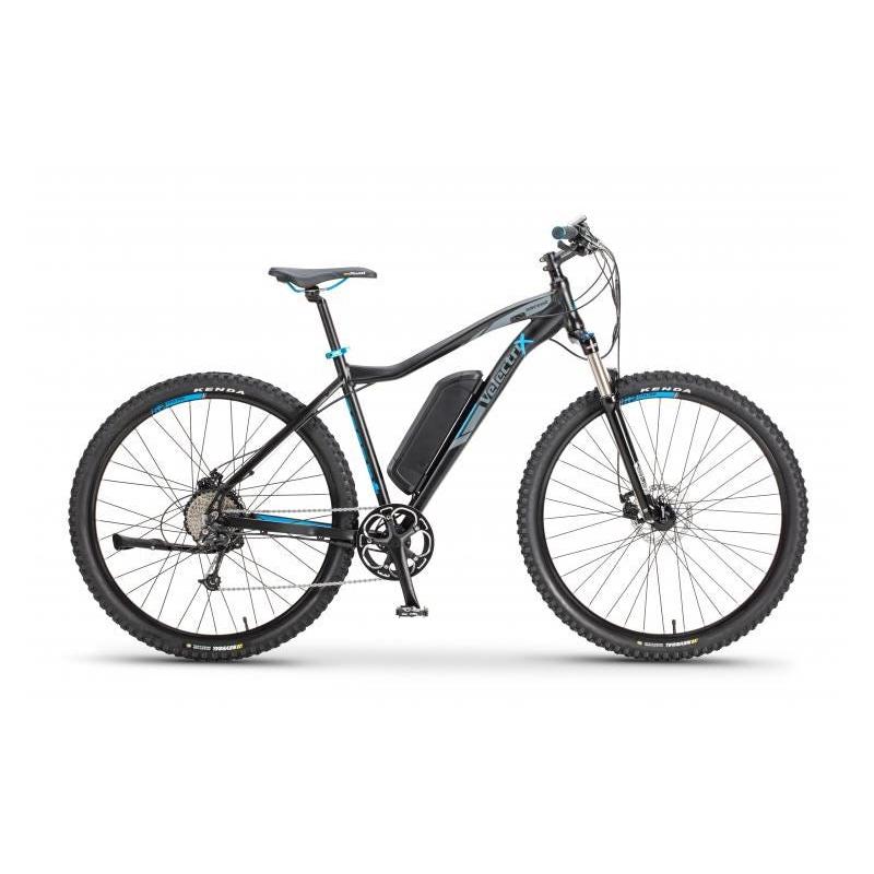 Velectrix Ascent 29inch Electric Mountain Bike Black Blue