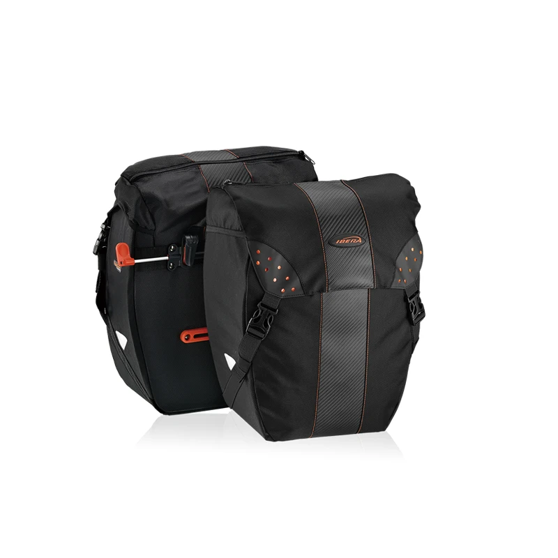 Ibera Pak Rak Single Pannier Bag 15L Black