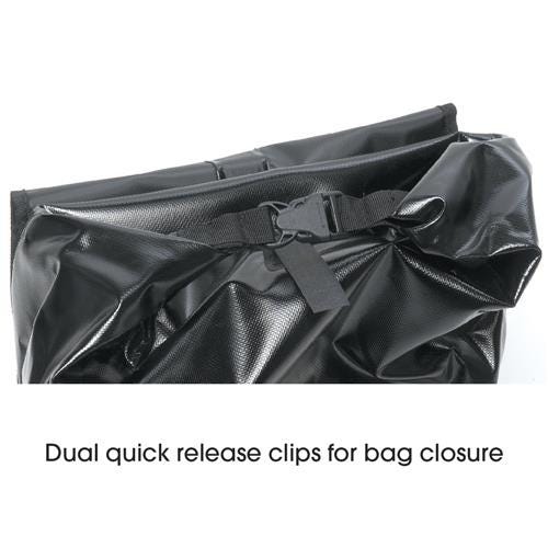 Azur Tarpaulin Pannier Set 54L Black